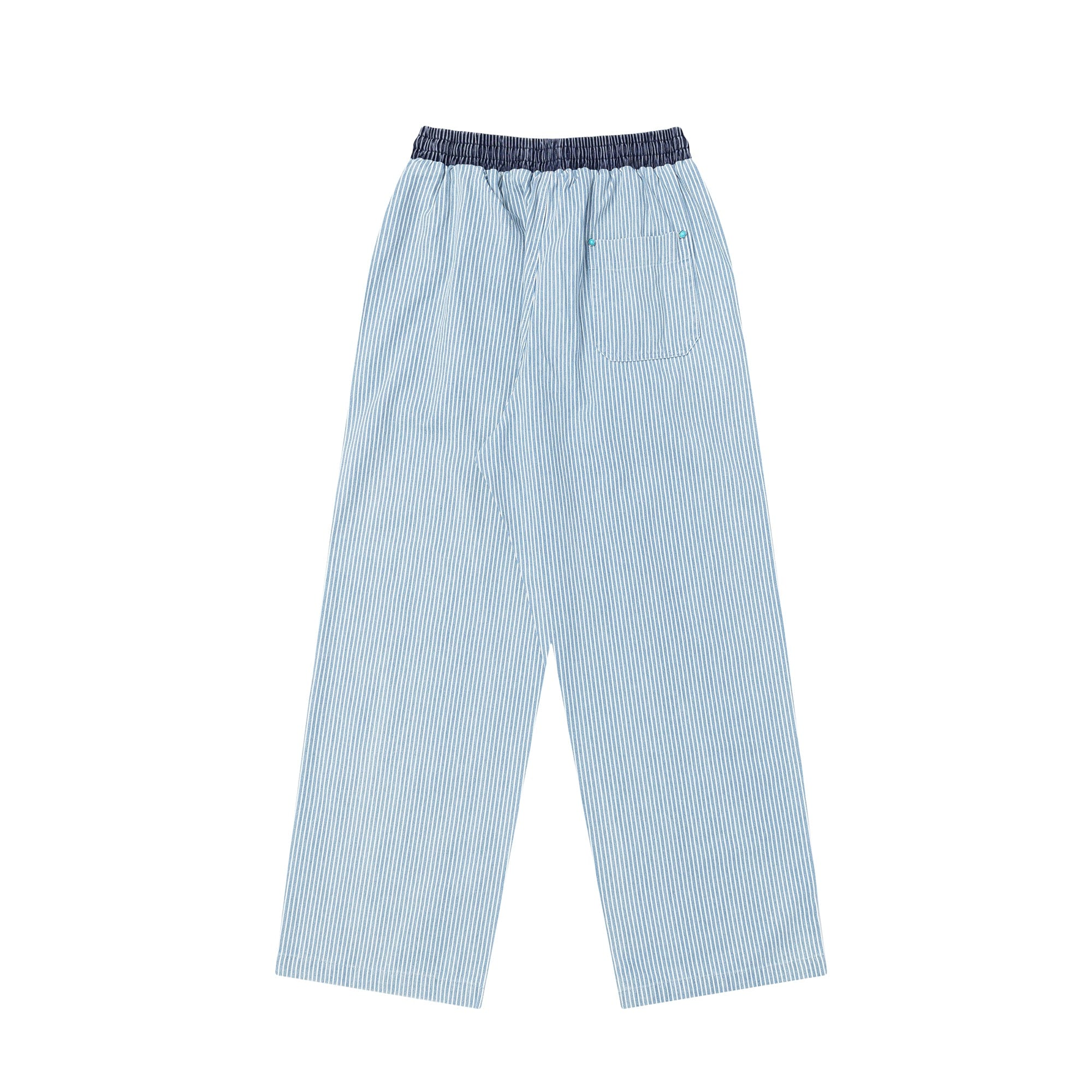 【COLOR iN ID】Loose rivet pants DND4DES Shredded Rivet-Paneled Baggy Jeans