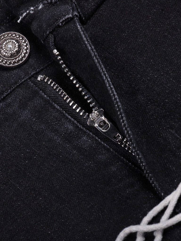 DND4DES Shoelace Washed Jeans, premium urban and streetwear designers apparel on PROJECTISR.com, DND4DES