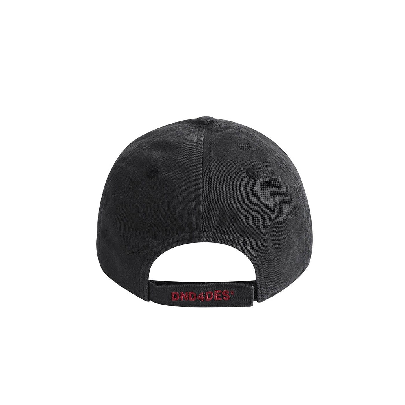 DND4DES Slogan Embroidery Washed Denim Cap, premium urban and streetwear designers apparel on PROJECTISR.com, DND4DES