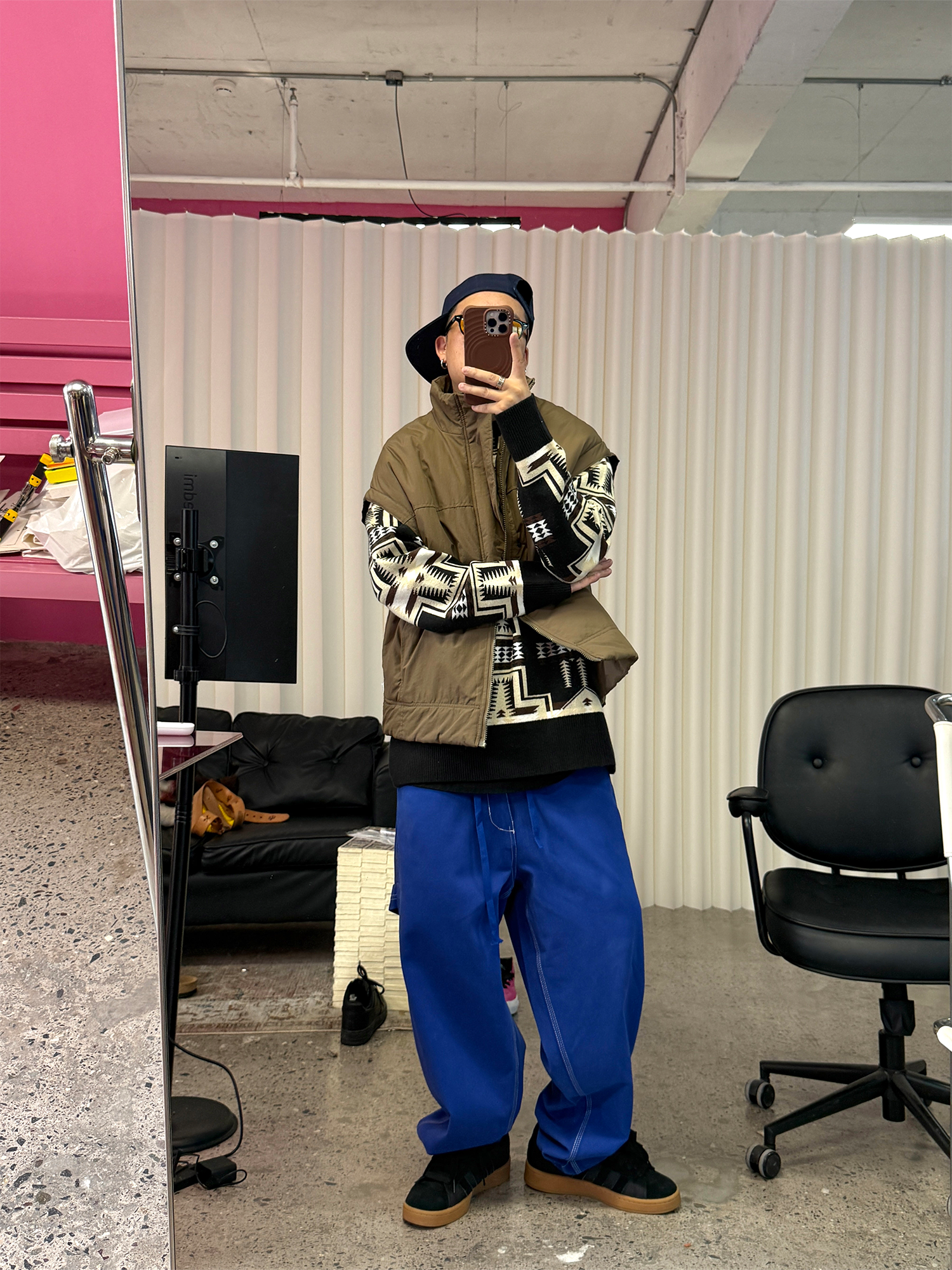 ME DA IGUAL Asym Placket Waterproof Vest