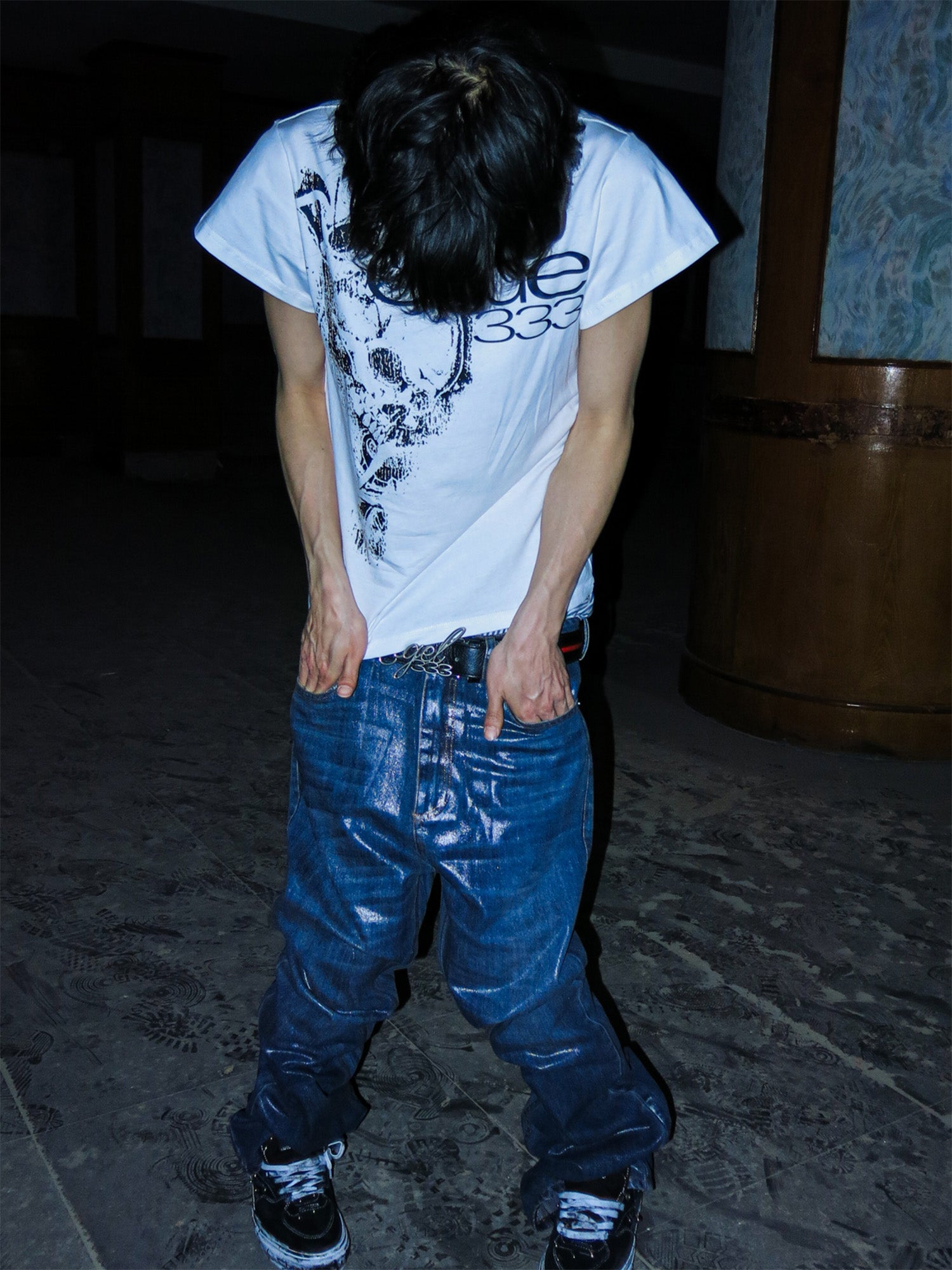 PCCVISION Skull Graphic Logo Tee, premium urban and streetwear designers apparel on PROJECTISR.com, PCCVISION