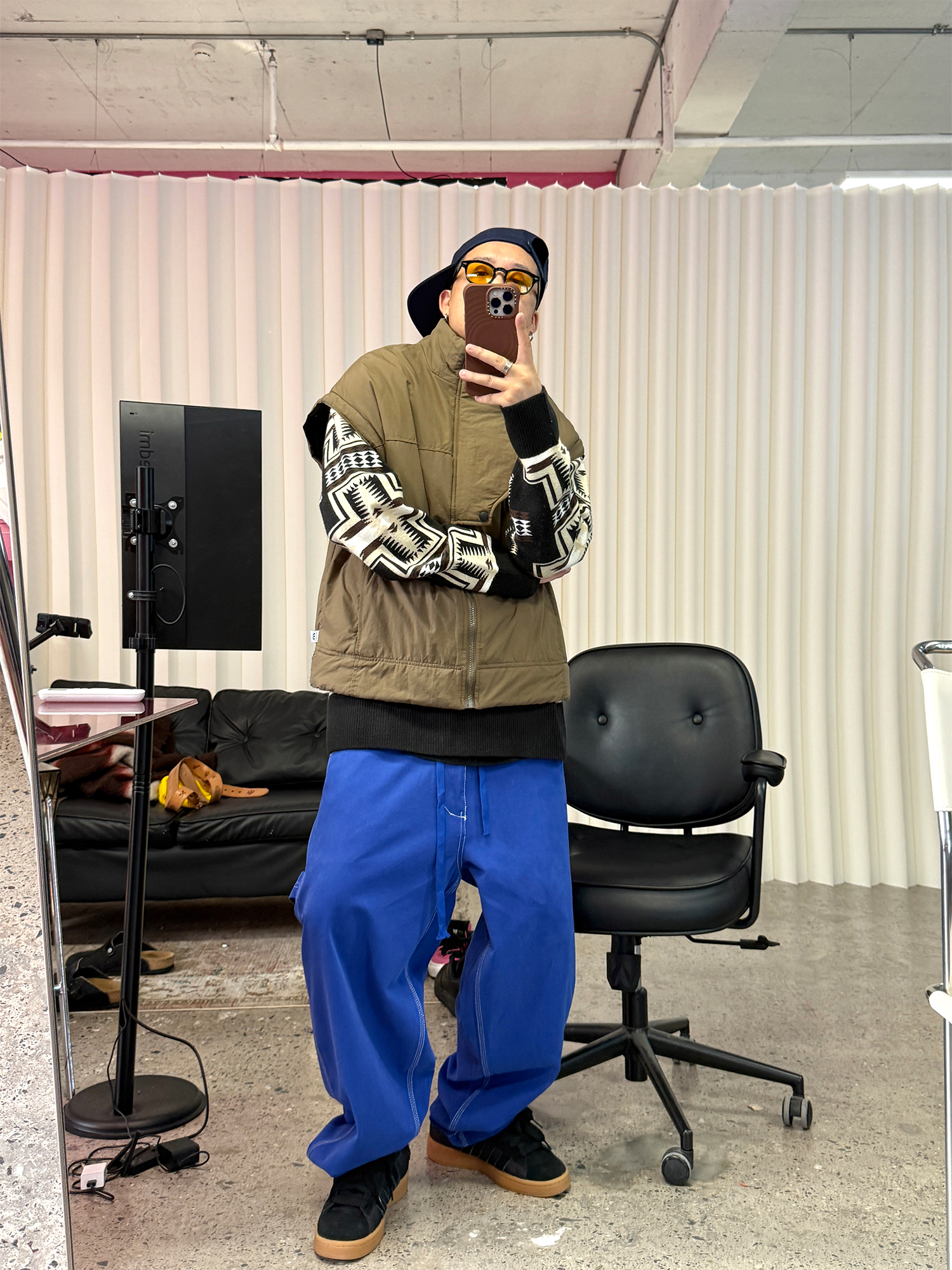 ME DA IGUAL Asym Placket Waterproof Vest