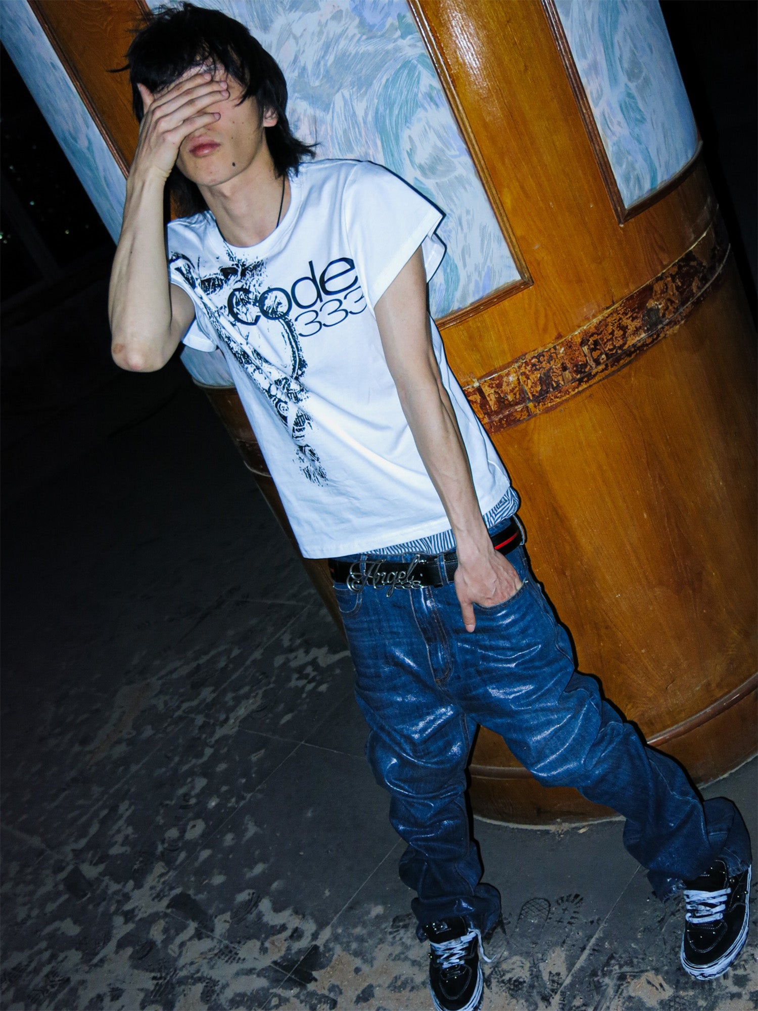 PCCVISION Skull Graphic Logo Tee, premium urban and streetwear designers apparel on PROJECTISR.com, PCCVISION