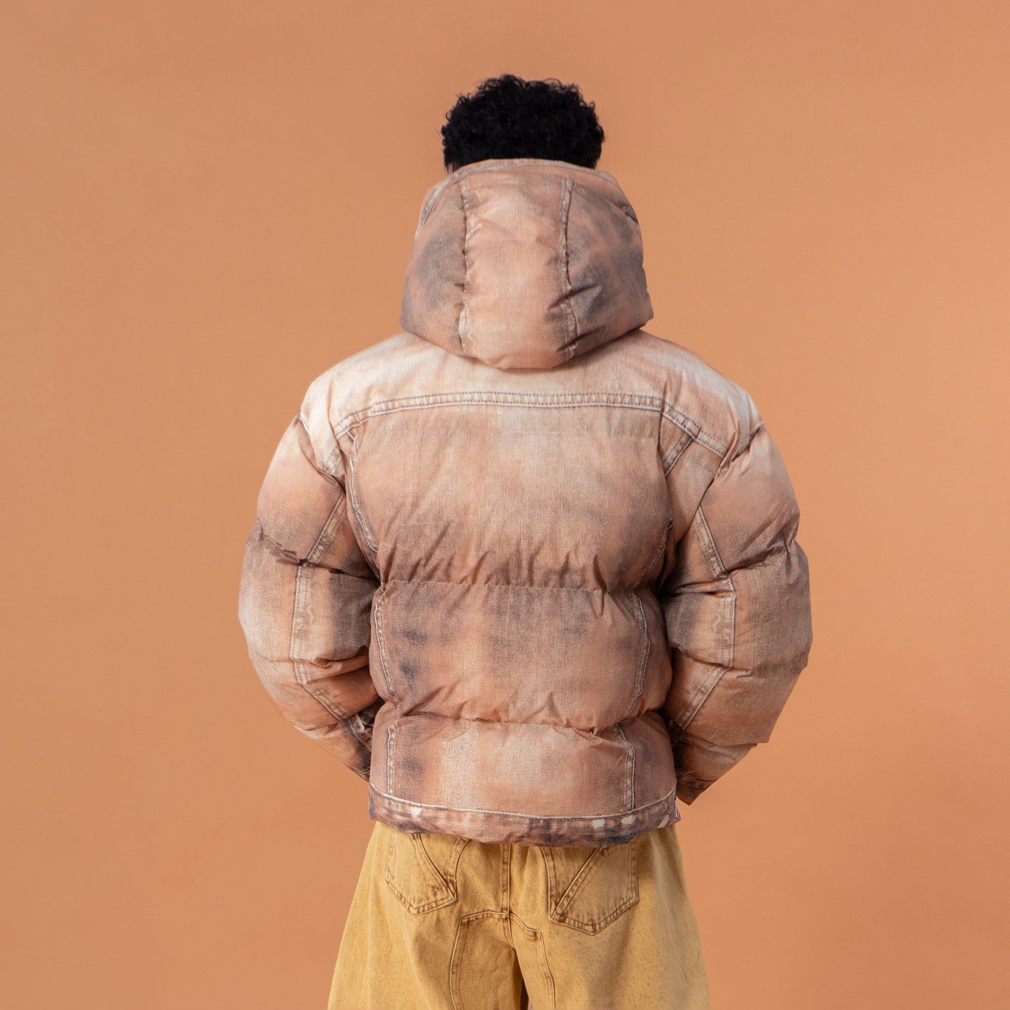 CLP Dirty Fit Utility Hooded Puffer Jacket