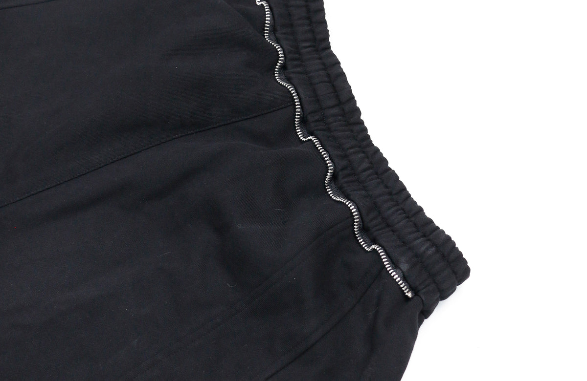 RELABEL Deconstructed Pleated Wide-Leg Sweatpants
