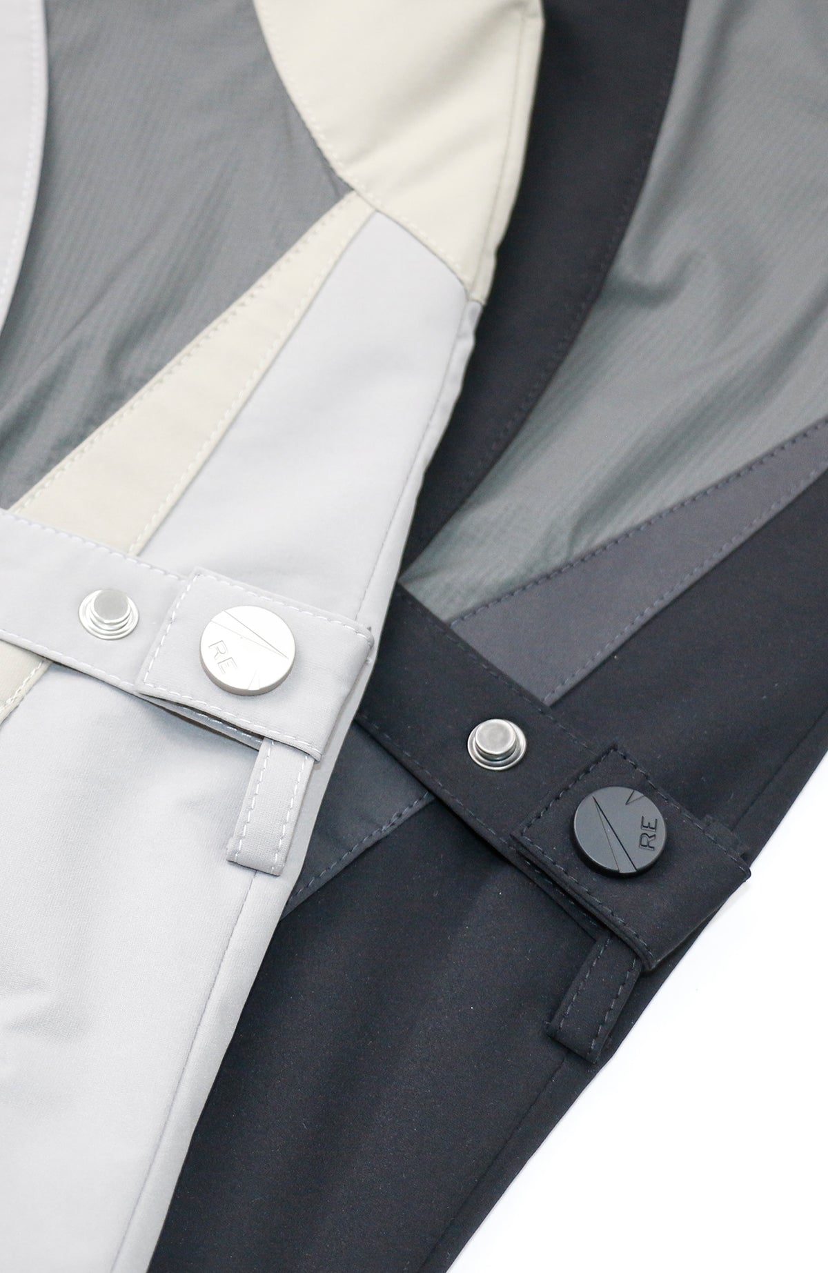 RELABEL Deconstructed Spliced Three-Way Outdoor Shell Jacket