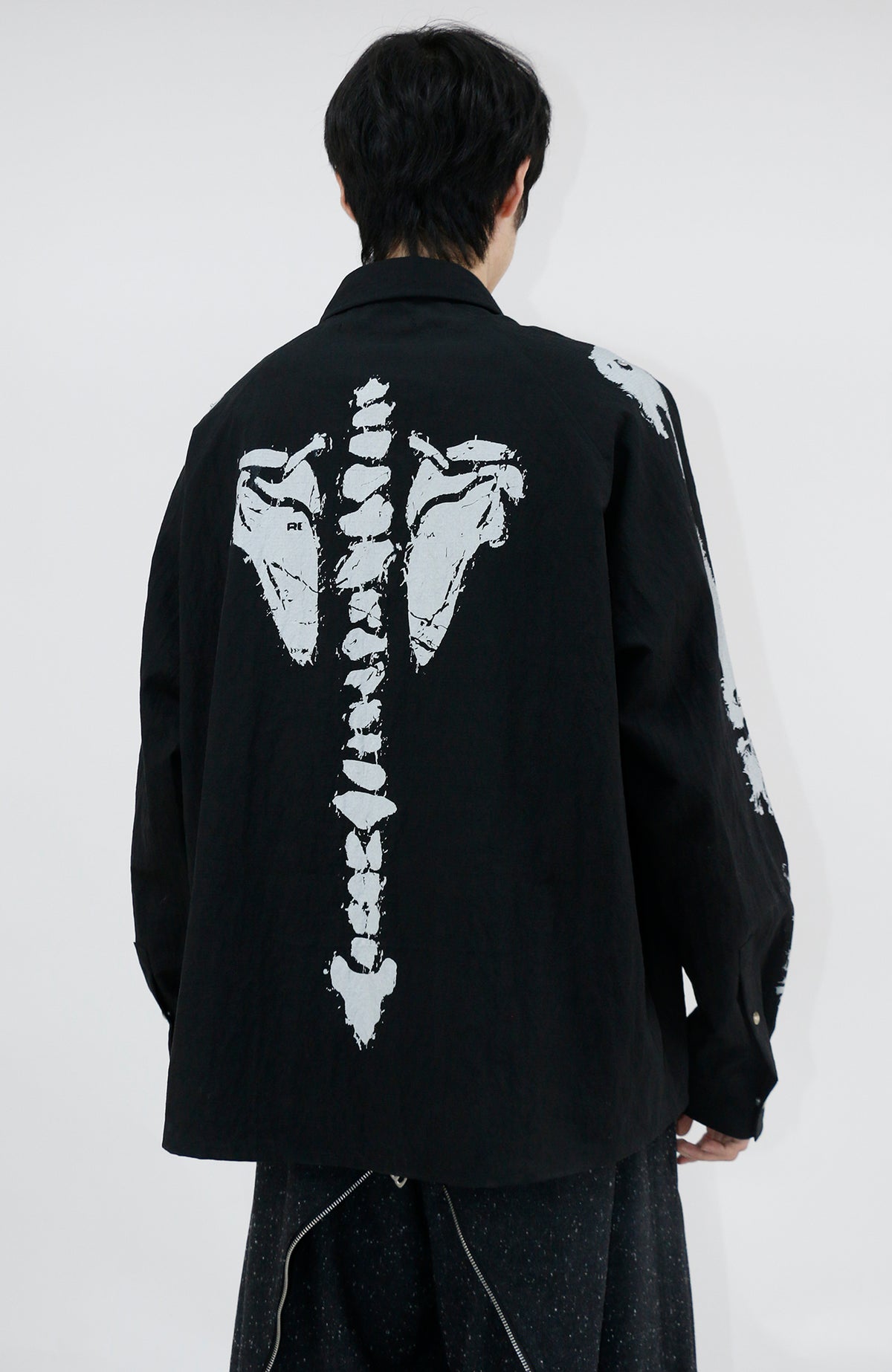 RELABEL Studded Oversized Long-Sleeve Shirt