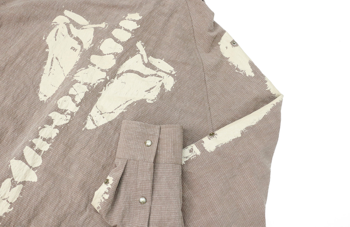 RELABEL Studded Oversized Long-Sleeve Shirt