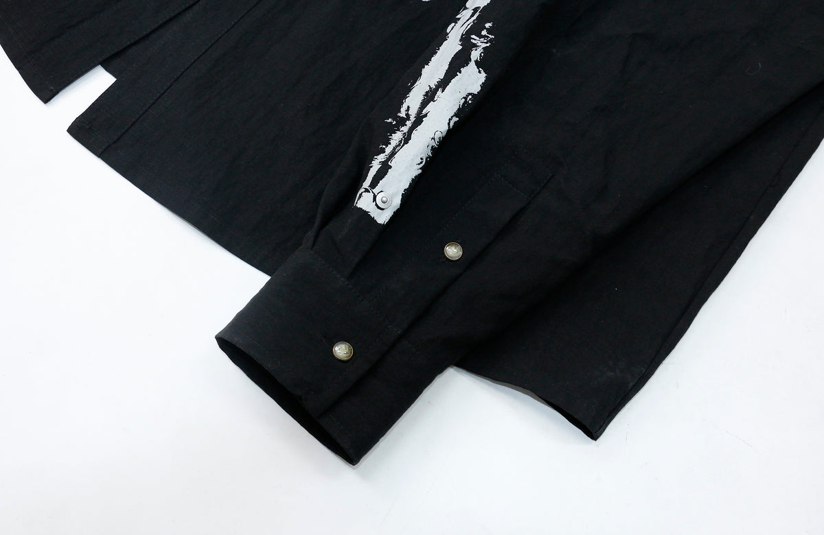 RELABEL Studded Oversized Long-Sleeve Shirt