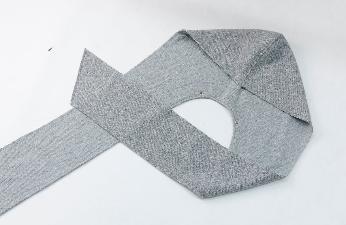 RELABEL Deconstructed Spliced Wool-Blend Textured Sweater