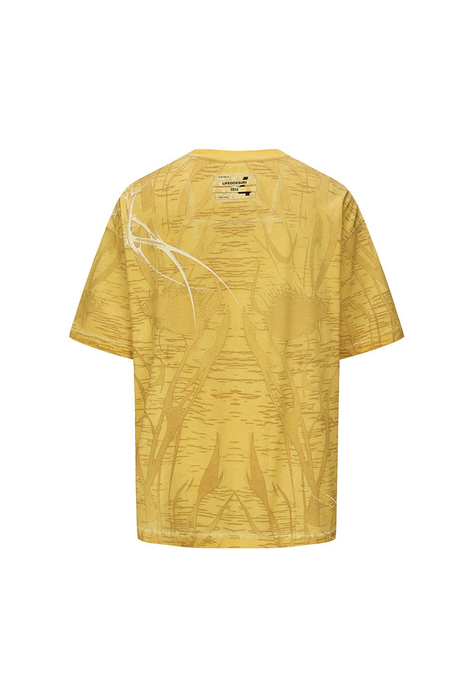 LIFEGOESON Petrichor Full-Print Washed T-Shirt