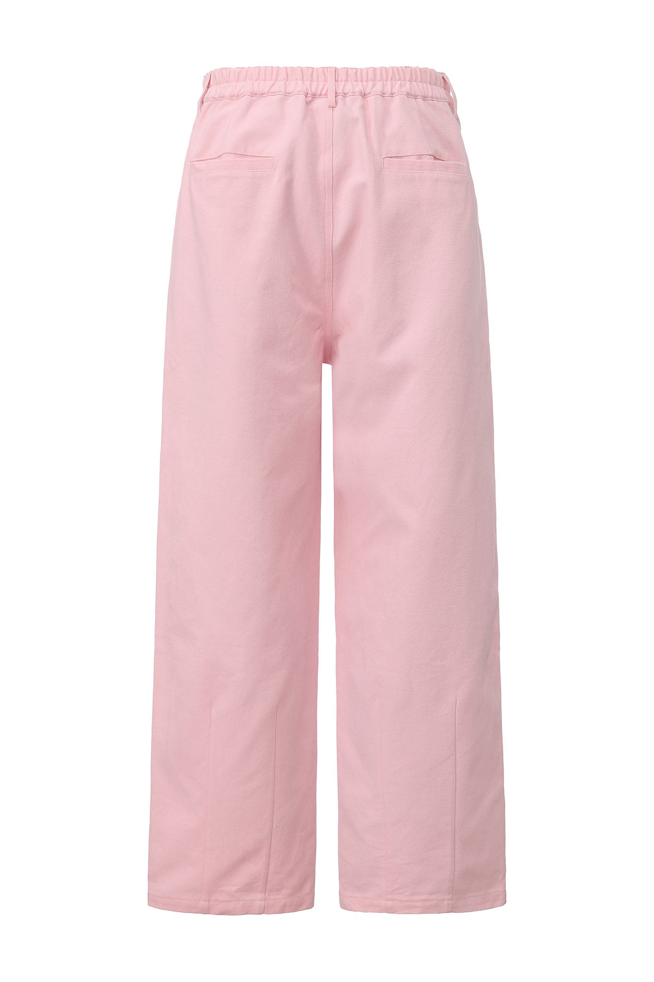 VANN VALRENCE Double-Knee Pleats Cotton Straight-Leg Pants, premium urban and streetwear designers apparel on PROJECTISR.com, VANN VALRENCE