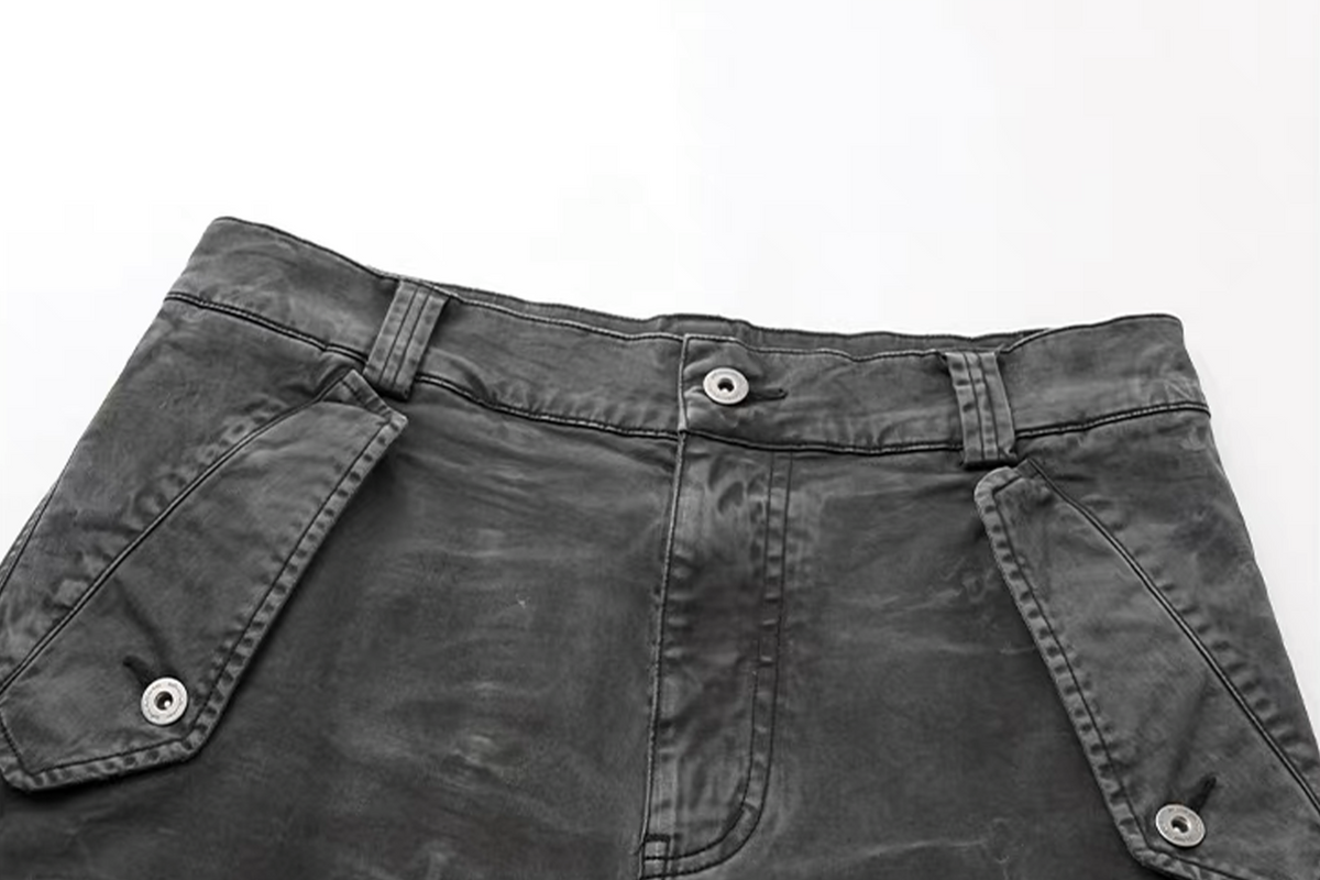 AVINMADE Ripple Wide-Leg Cargo Pants