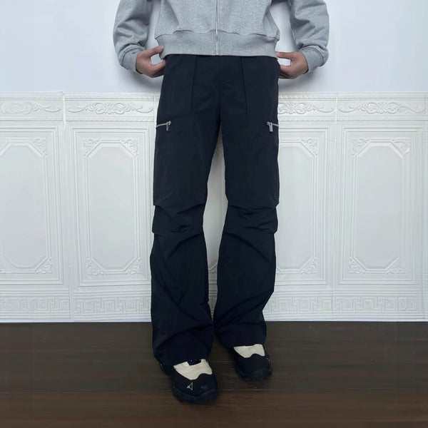 XLARGE×FR2 STITCHED RESORT CARGO PANTS KREATE Crinkled Zippered Cargo Pants