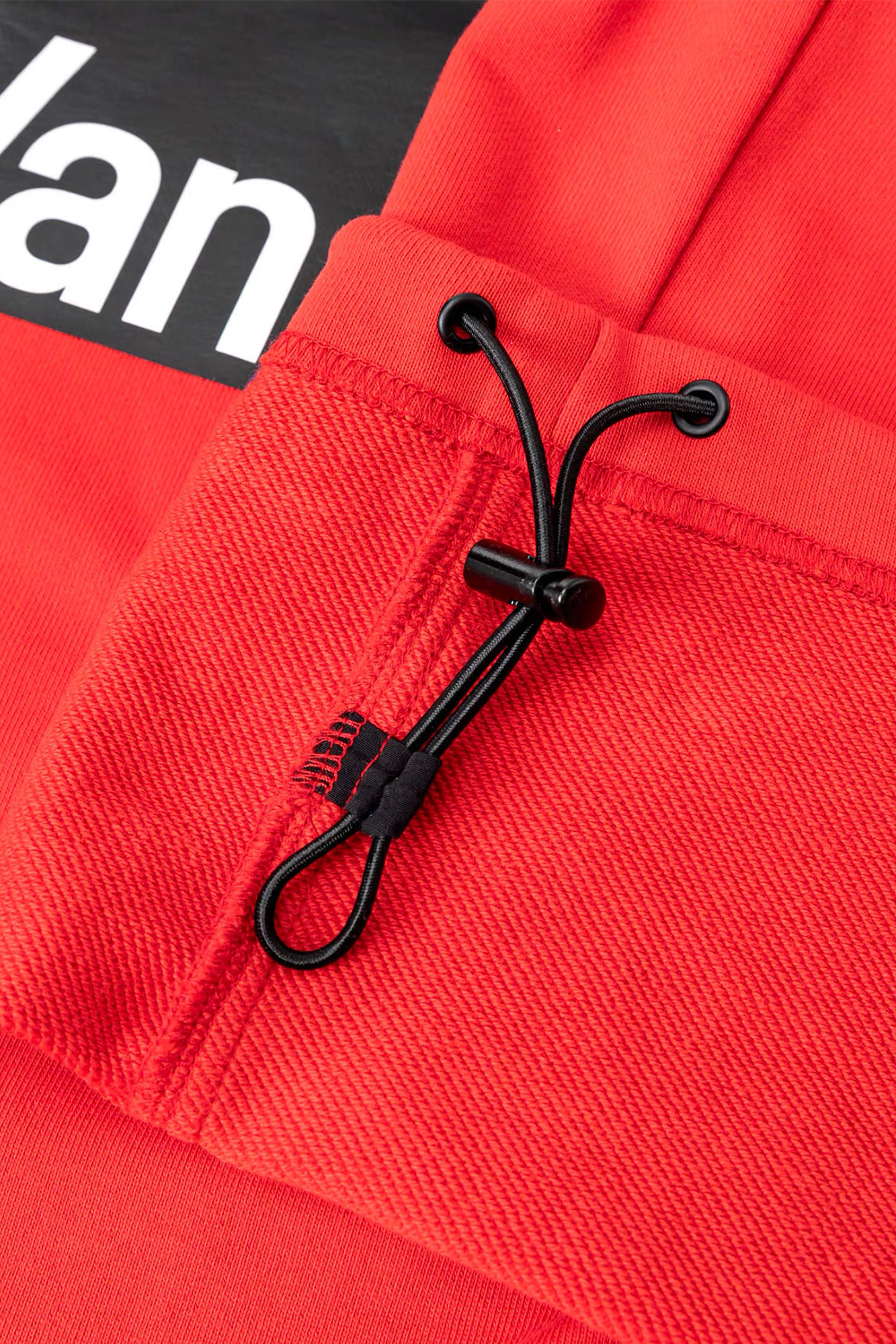 VANGUARDIA Dual-Waistband Sagging Sweatpants