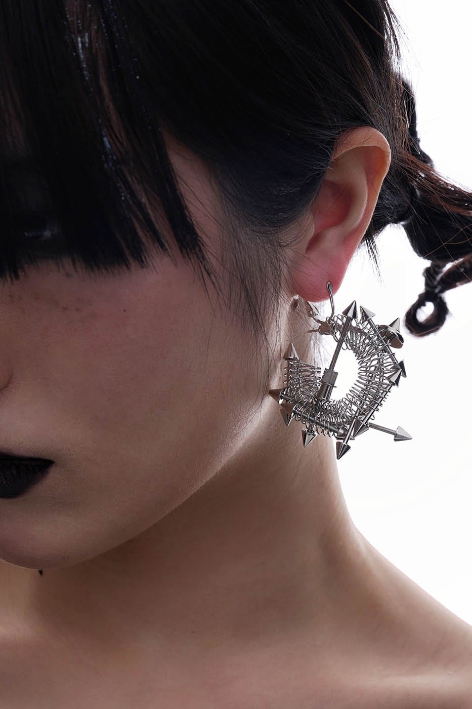 ILLUSORY Temporal Shuttle Earrings, premium urban and streetwear designers apparel on PROJECTISR.com, ILLUSORY