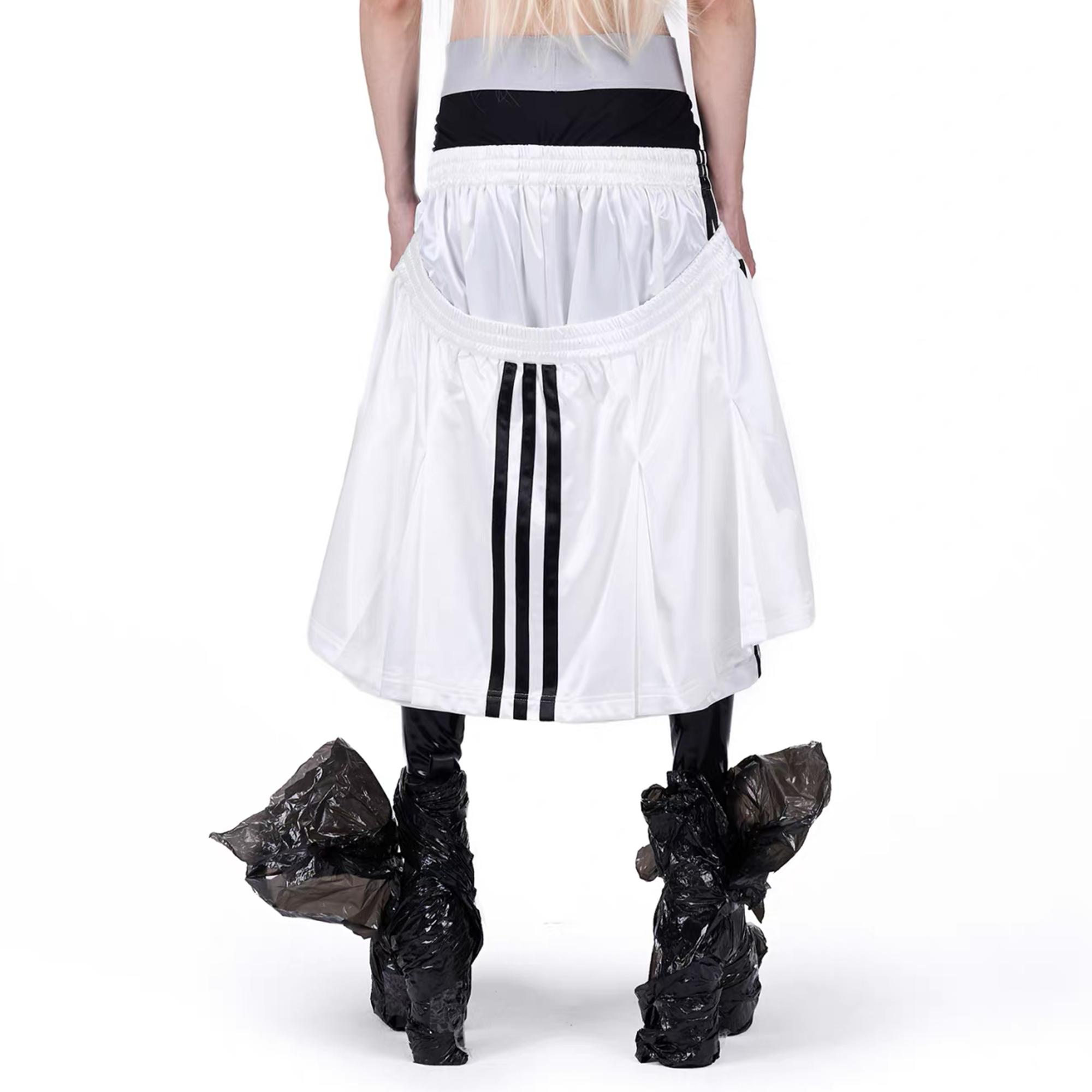 VANGUARDIA Deconstructed Layered Sagging Culottes
