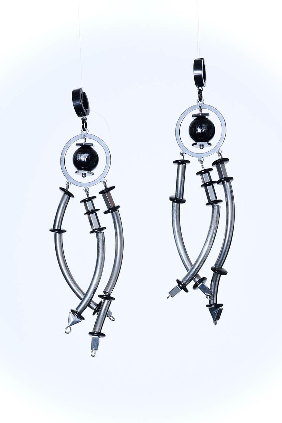 ILLUSORY Mechanical Reverie Earrings/ Ear Clips, premium urban and streetwear designers apparel on PROJECTISR.com, ILLUSORY