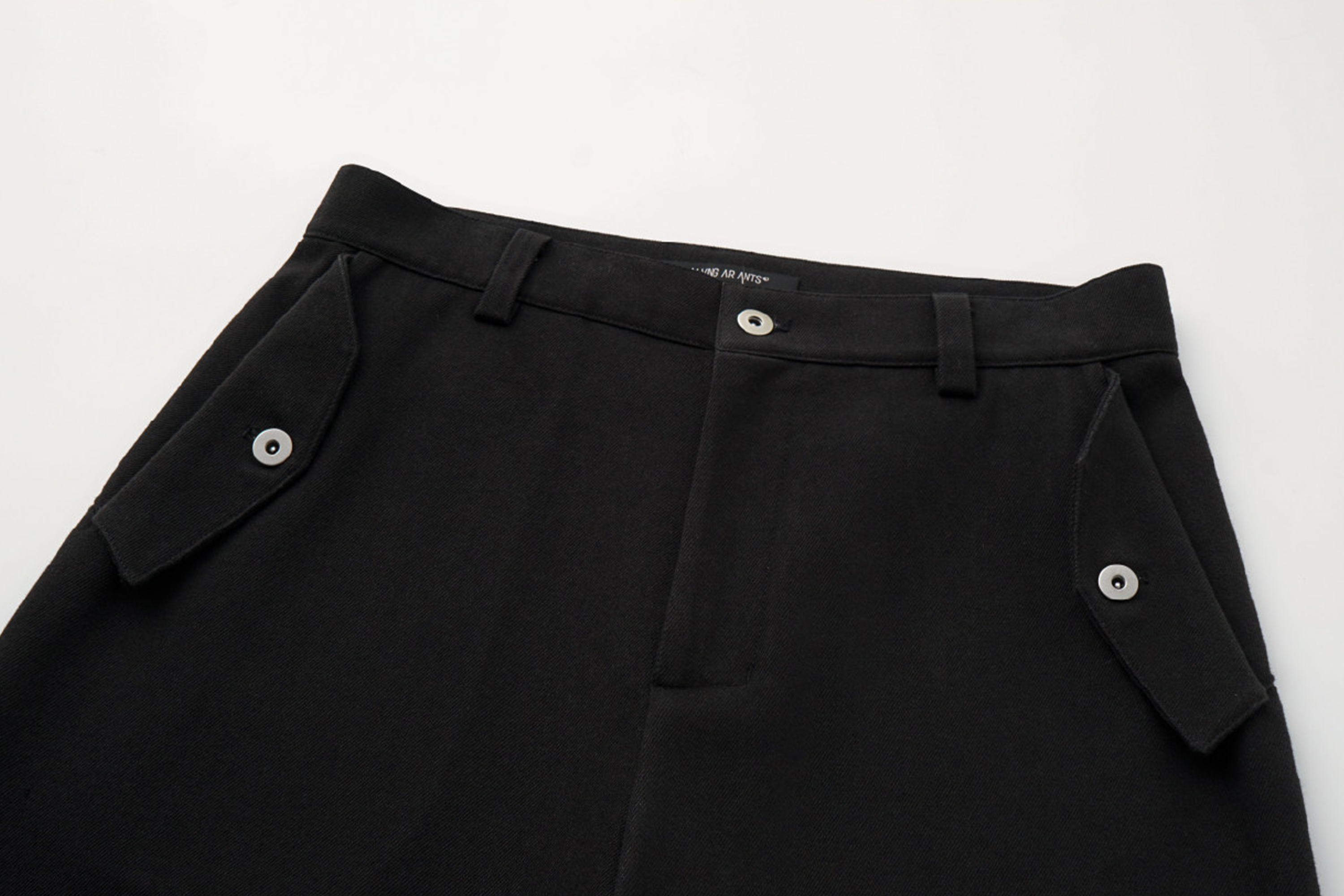 ALVNG AR ANTS Zip-Seam Wide-Leg Denim Trousers, premium urban and streetwear designers apparel on PROJECTISR.com, ALVNG AR ANTS