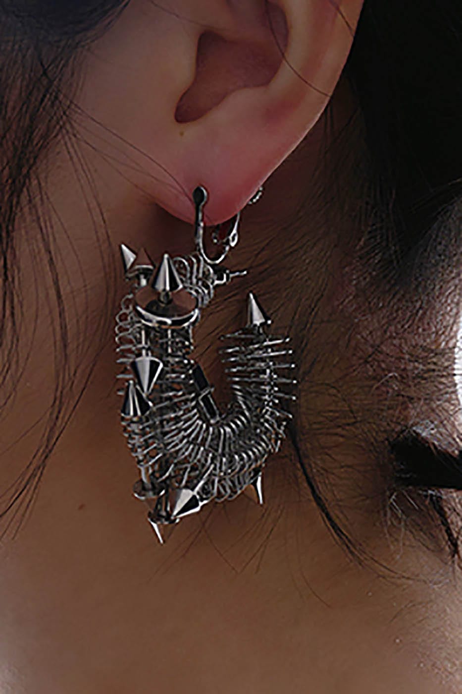 ILLUSORY Temporal Shuttle Earrings, premium urban and streetwear designers apparel on PROJECTISR.com, ILLUSORY