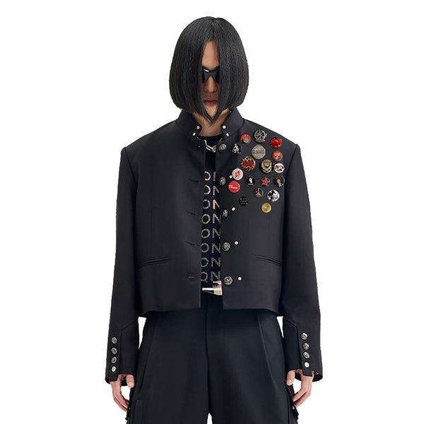 オーラリー　ビームス　コラボ　Light Weight Coat MILA EMBELLISHED BLAZER – AKIRA