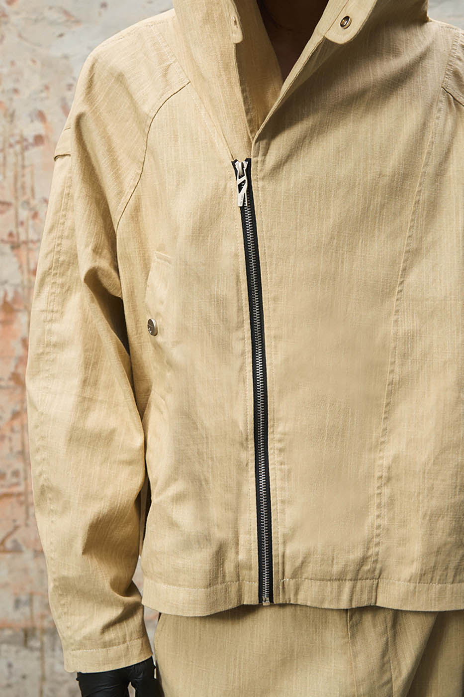 RELABEL Asymmetrical Multi-Pocket Cape Coat, premium urban and streetwear designers apparel on PROJECTISR.com, RELABEL