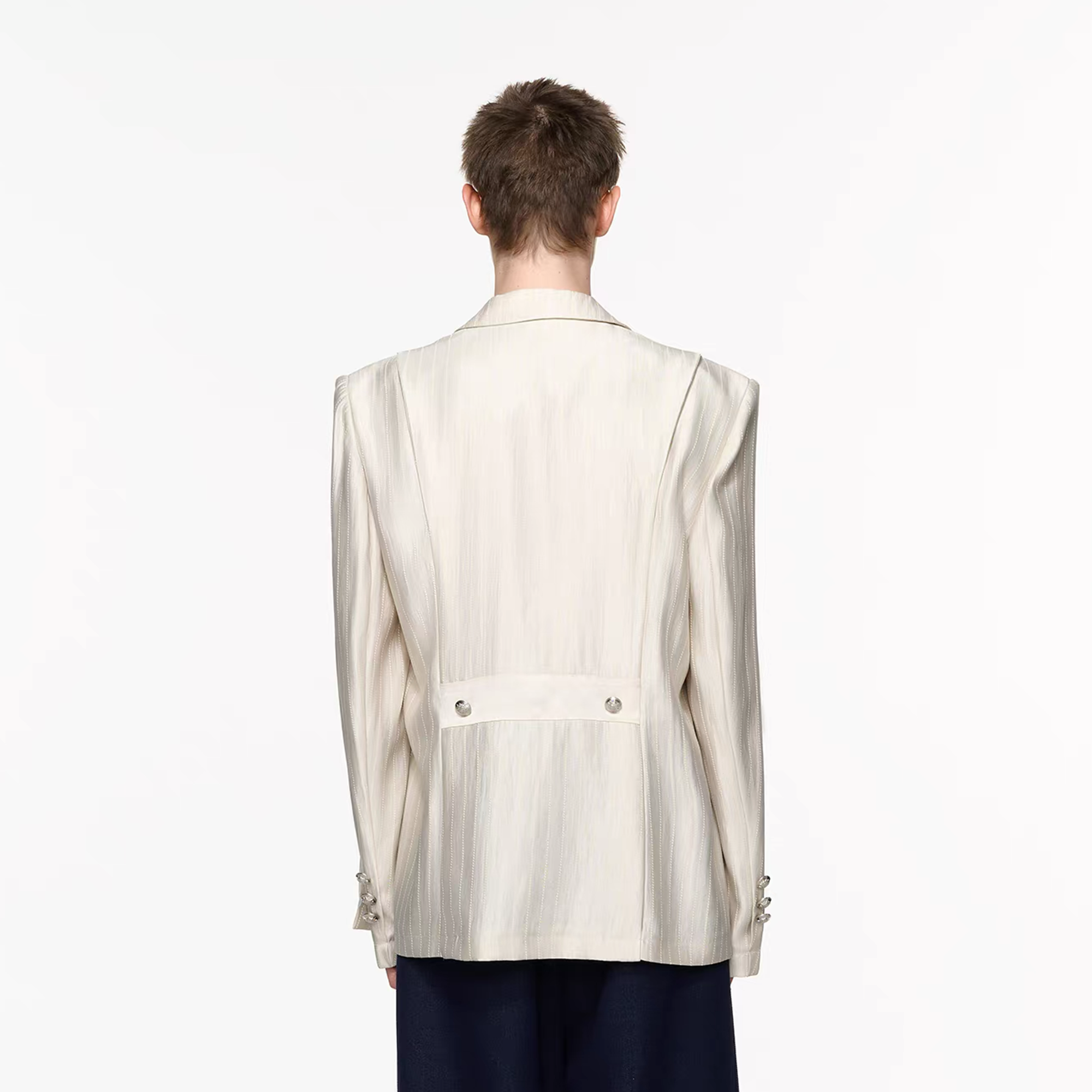 TIWILLTANG Classic Notch Lapel Blazer