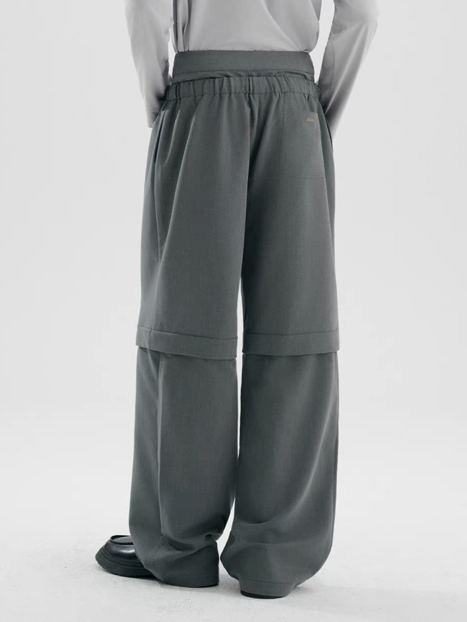 TIWILLTANG Detachable Drawstring Straight-Leg Pants, premium urban and streetwear designers apparel on PROJECTISR.com, TIWILLTANG