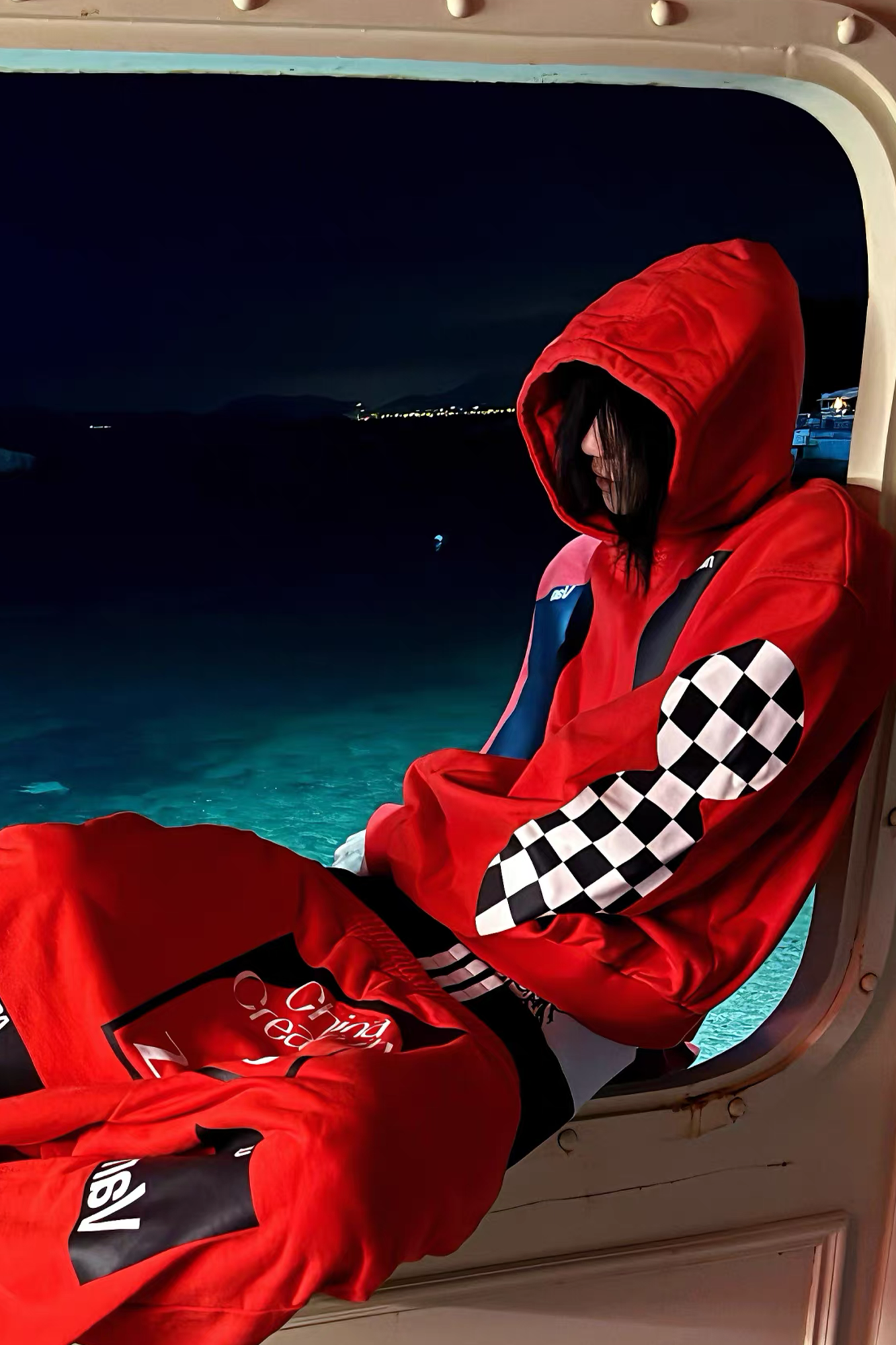 VANGUARDIA Racing Graphic Oversized Hoodie