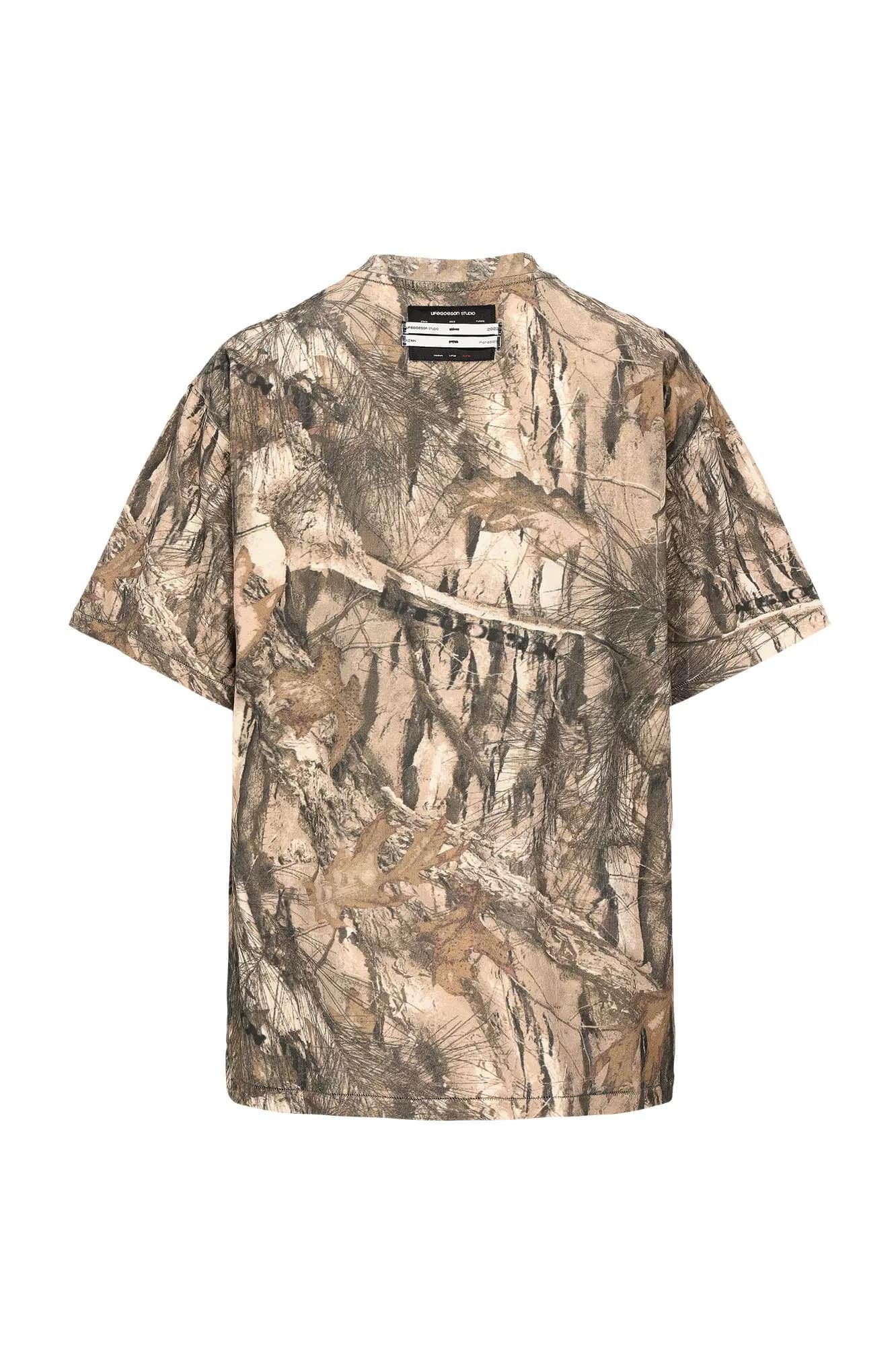 LIFEGOESON Forest Camo Pocket T-Shirt