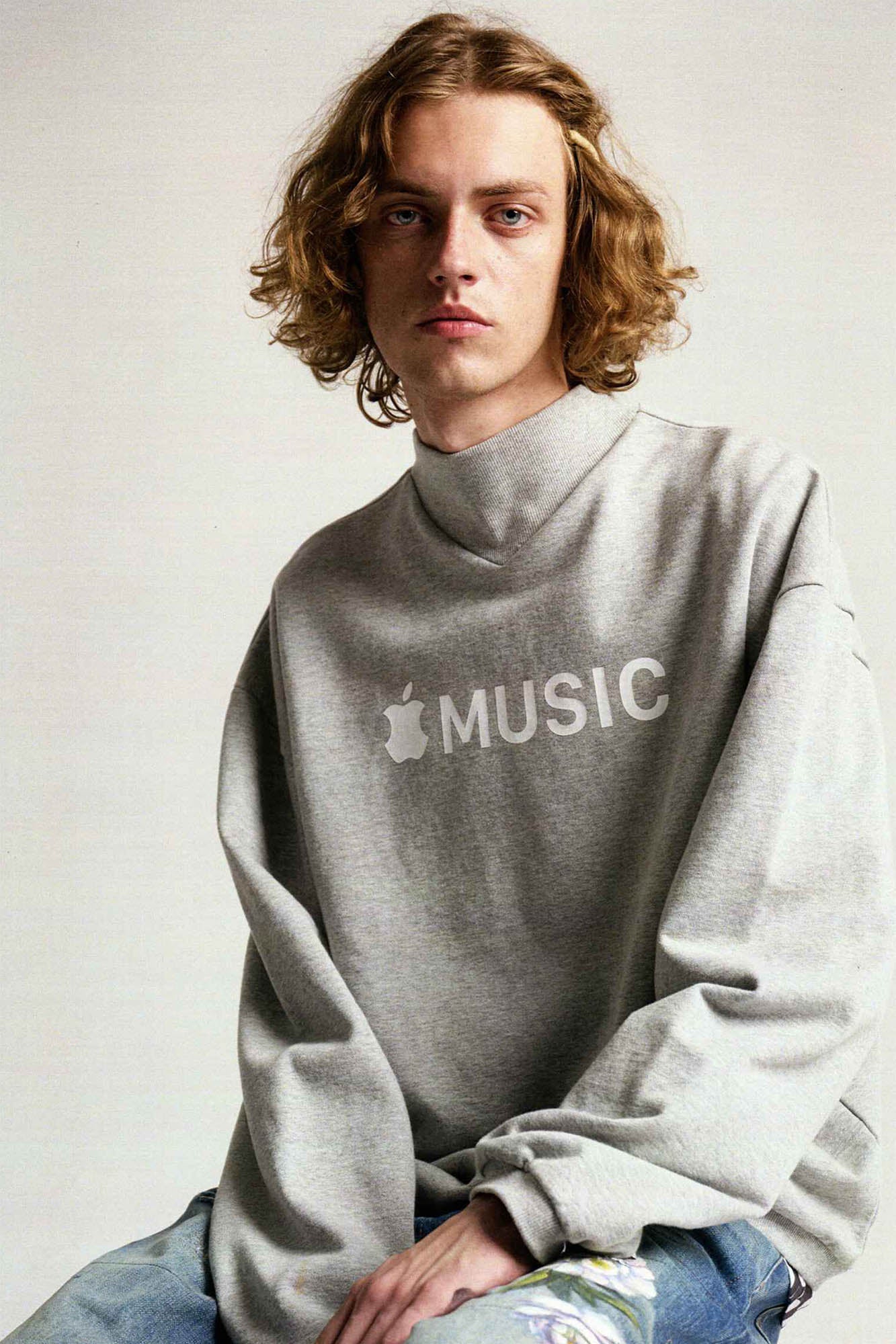 URBAN+FOREST Music Store Mock Neck Sweatshirt