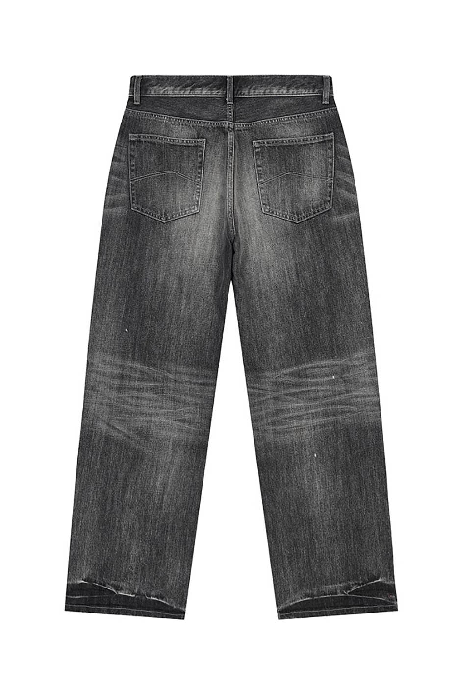 URBAN+FOREST 50s Washed Baggy Jeans, premium urban and streetwear designers apparel on PROJECTISR.com, URBAN+FOREST