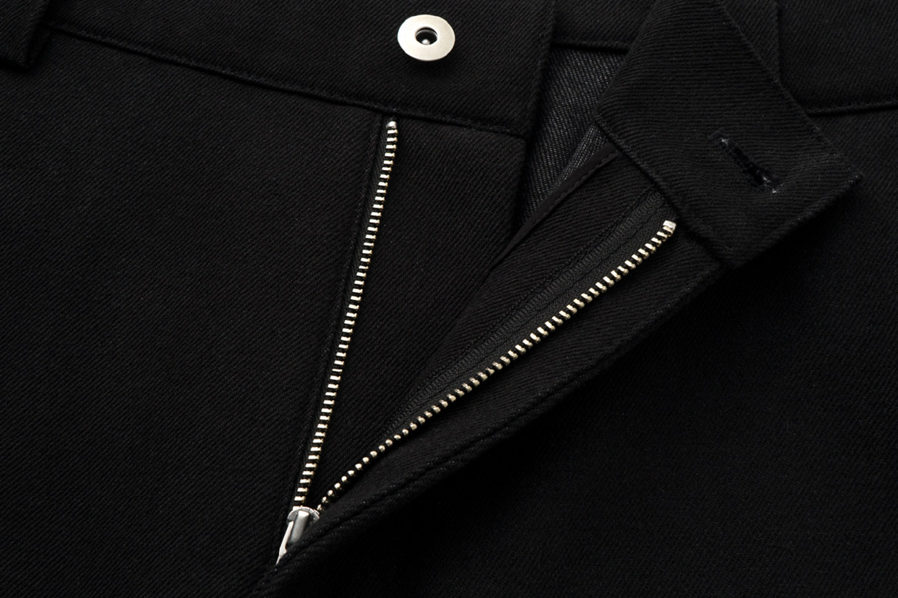 ALVNG AR ANTS Zip-Seam Wide-Leg Denim Trousers, premium urban and streetwear designers apparel on PROJECTISR.com, ALVNG AR ANTS