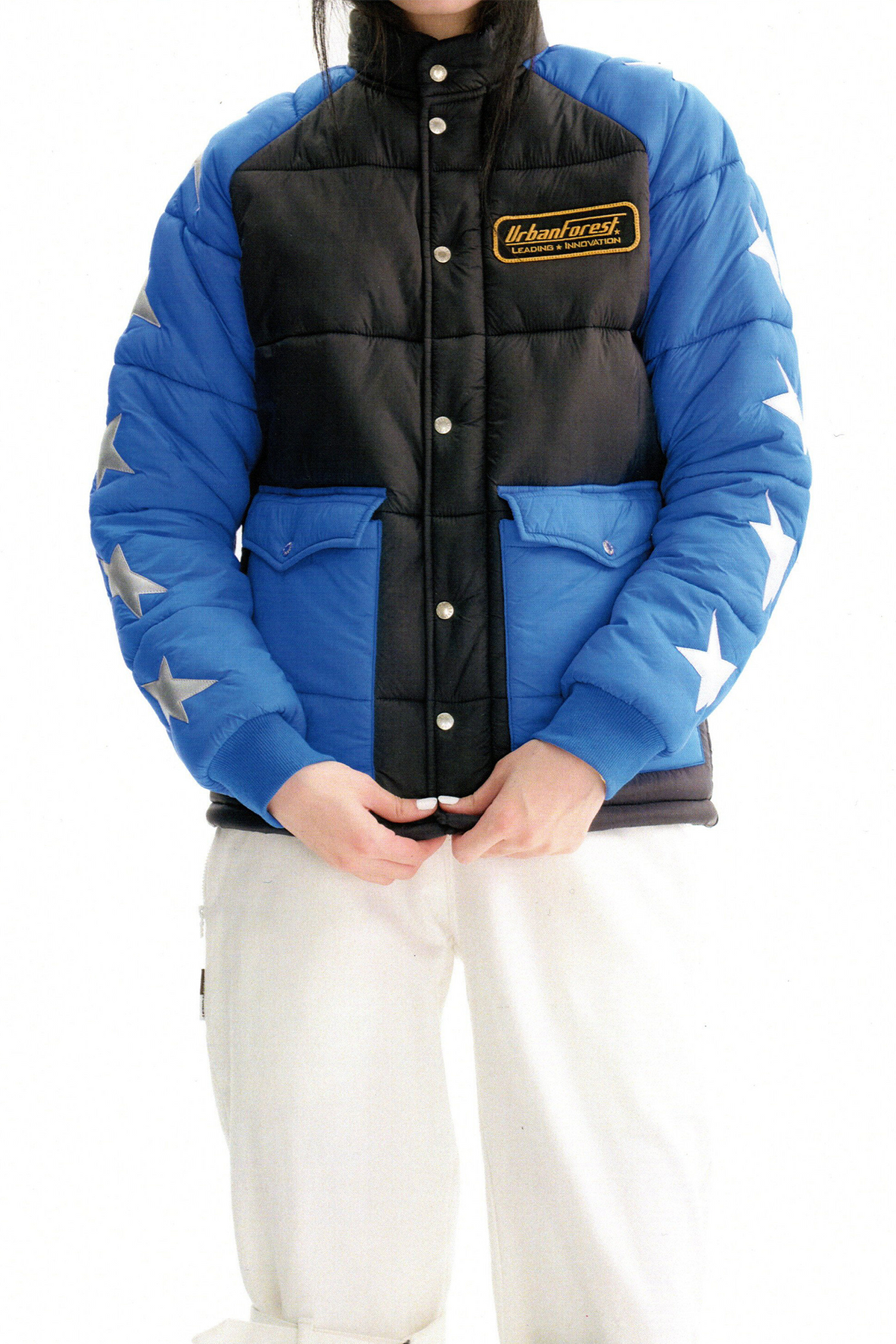 URBAN+FOREST Utility Puffer Jacket, premium urban and streetwear designers apparel on PROJECTISR.com, URBAN+FOREST