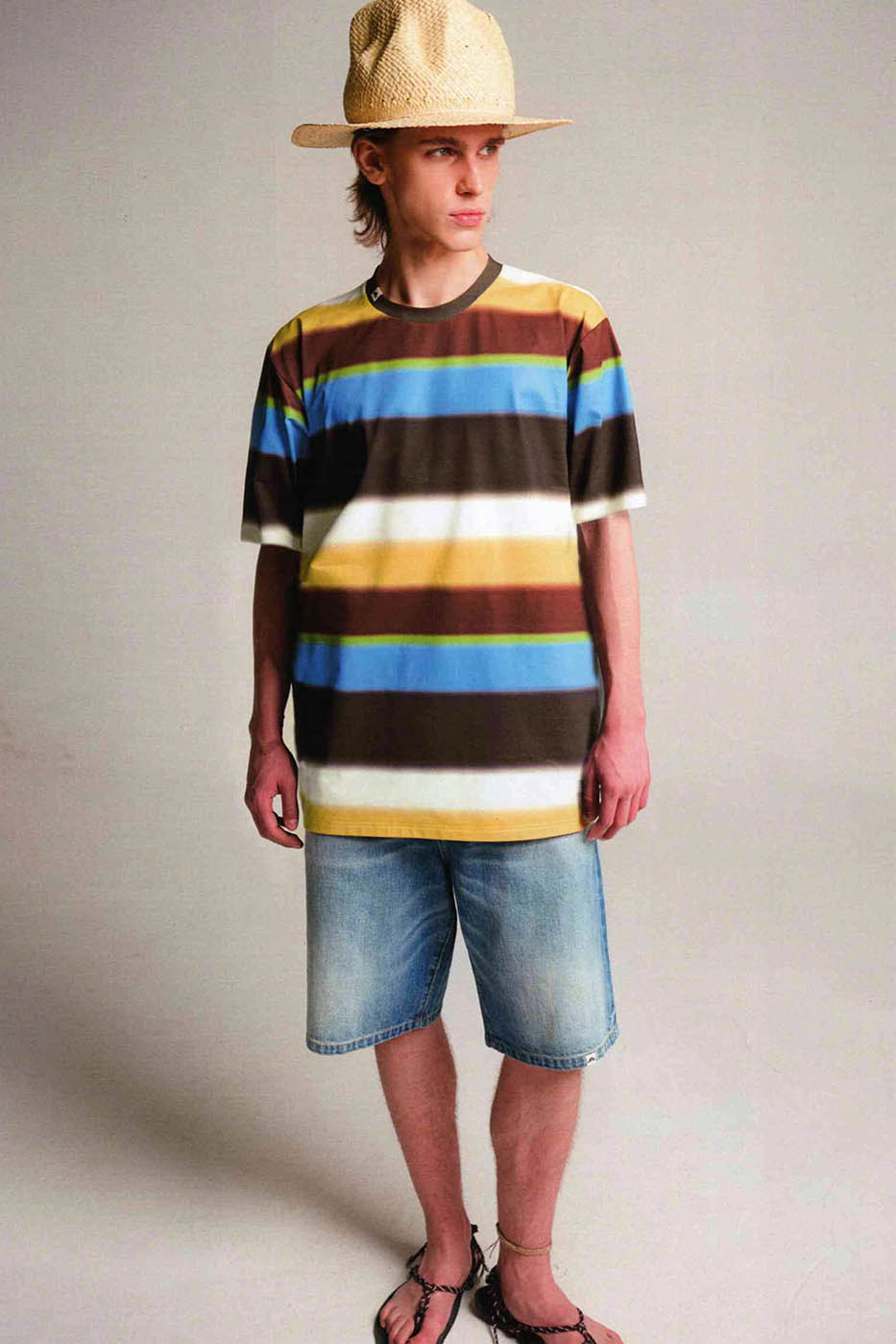 URBAN+FOREST Vibrant Stripes Tee