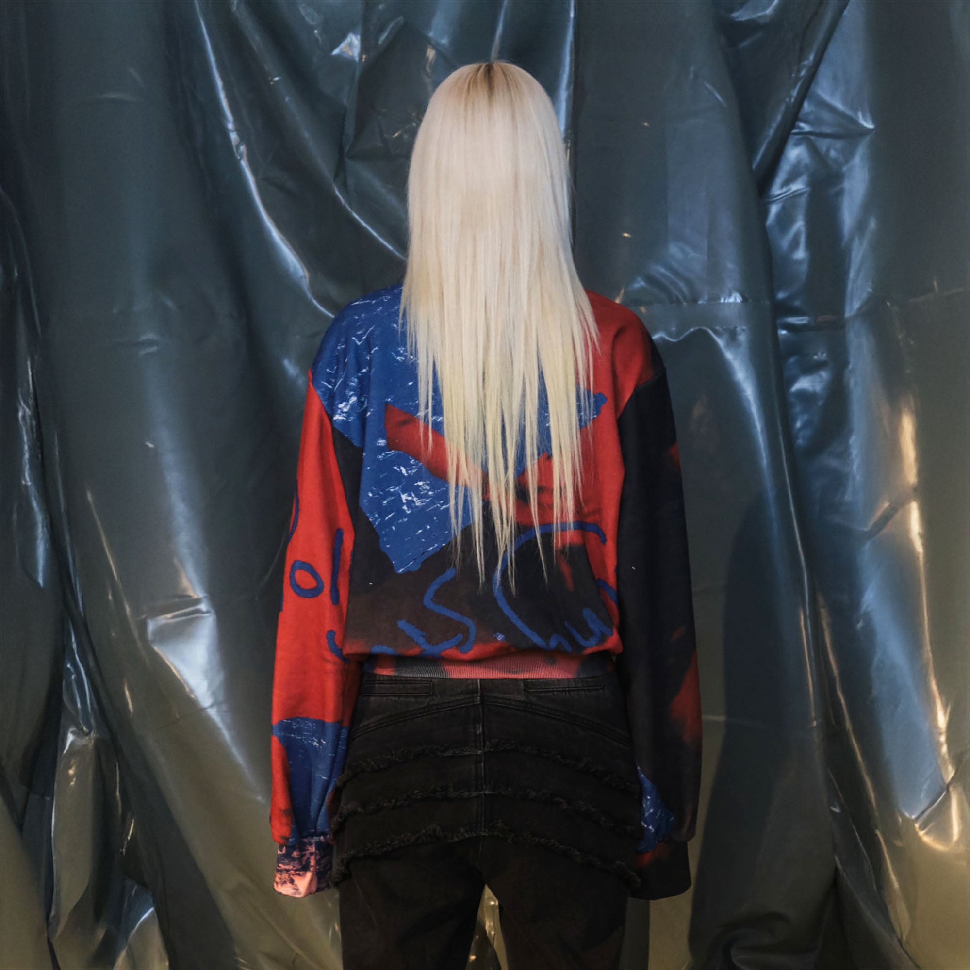 RECOVER ZONE Graffiti High-Neck Jacket
