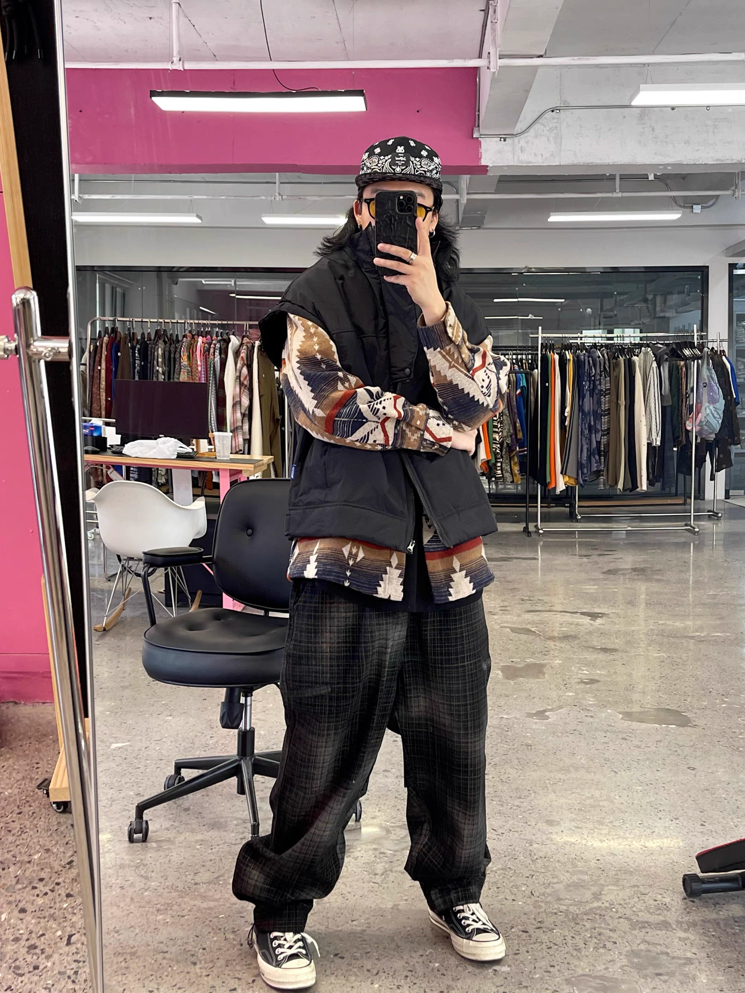 ME DA IGUAL Asym Placket Waterproof Vest