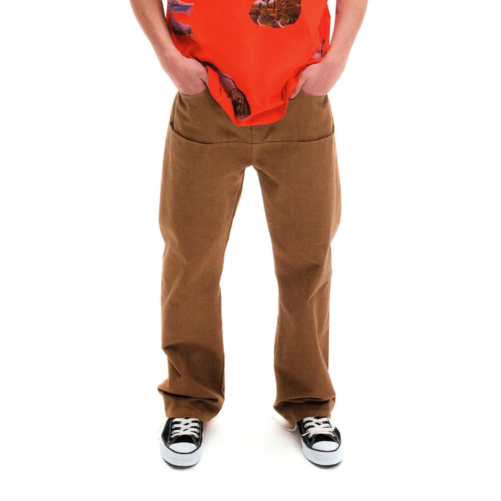 URBAN+FOREST Paneled Canvas Straight-Leg Jeans