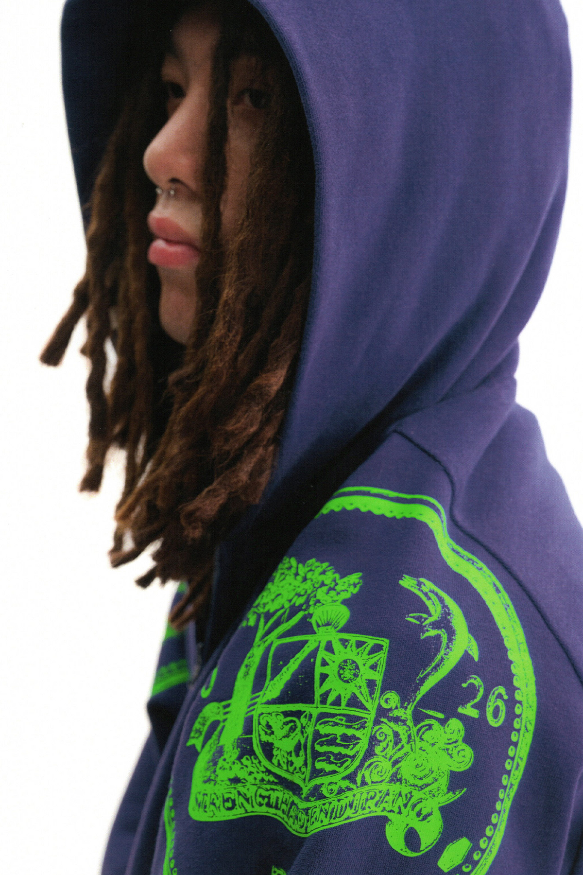 URBAN+FOREST Mythic Coin Graphic Double-Layer Hooded Jacket, premium urban and streetwear designers apparel on PROJECTISR.com, URBAN+FOREST