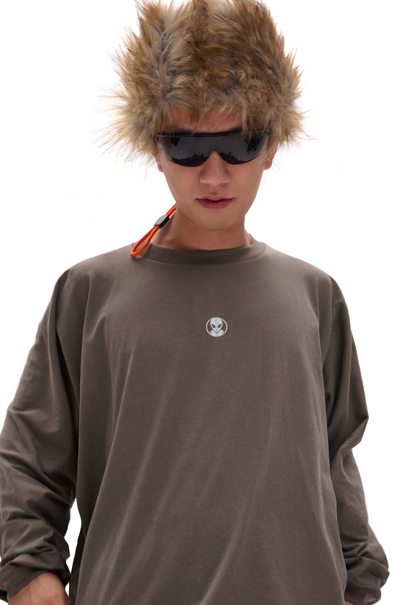 URBAN+FOREST Alien Graphic Long Sleeve Tee