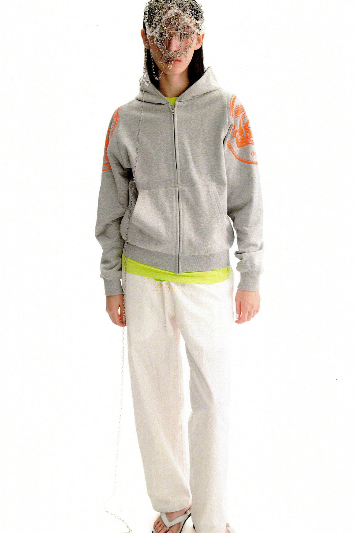 URBAN+FOREST Mythic Coin Graphic Double-Layer Hooded Jacket, premium urban and streetwear designers apparel on PROJECTISR.com, URBAN+FOREST