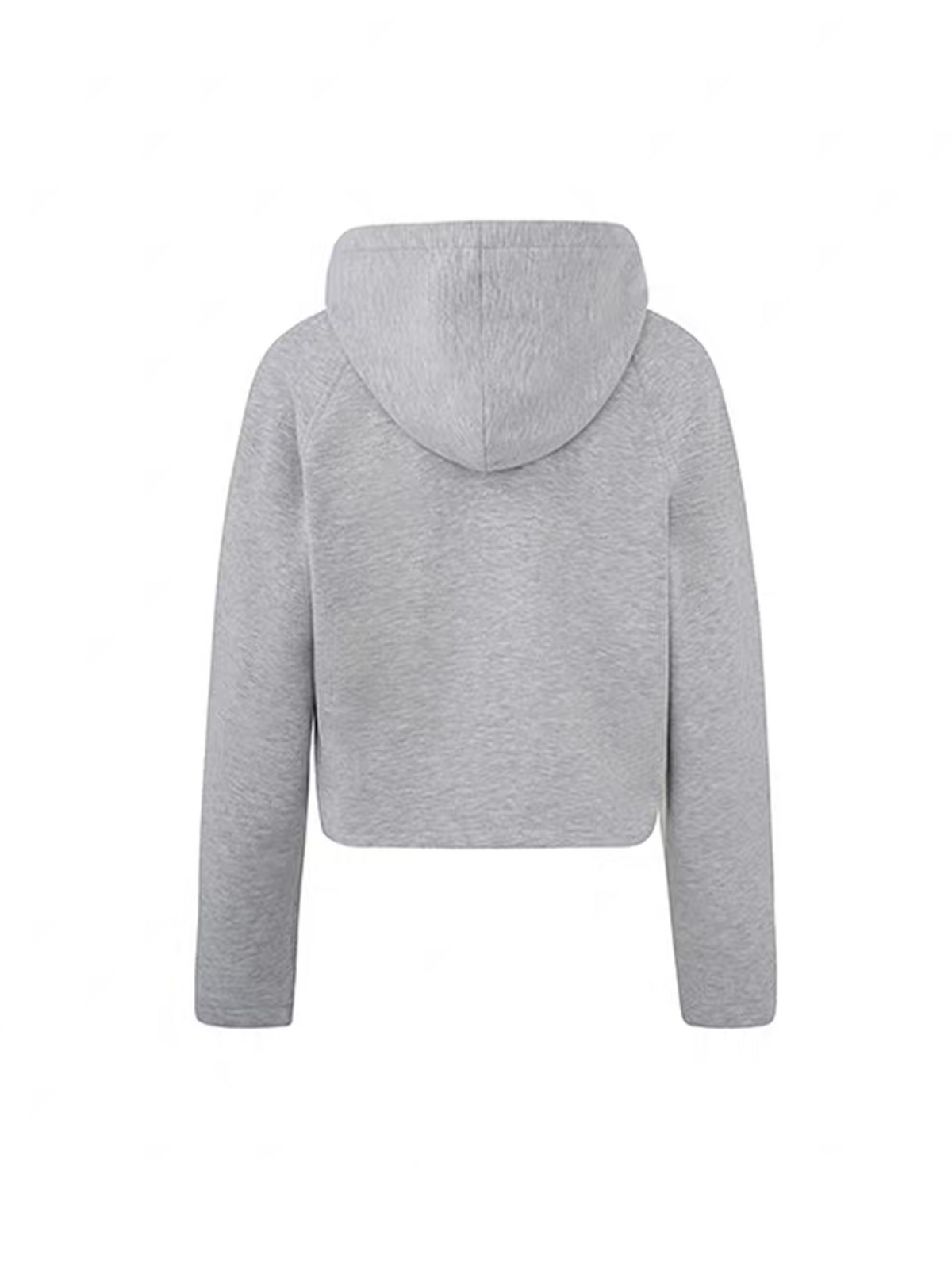 TIWILLTANG Structured Hooded Cropped Sweatshirt