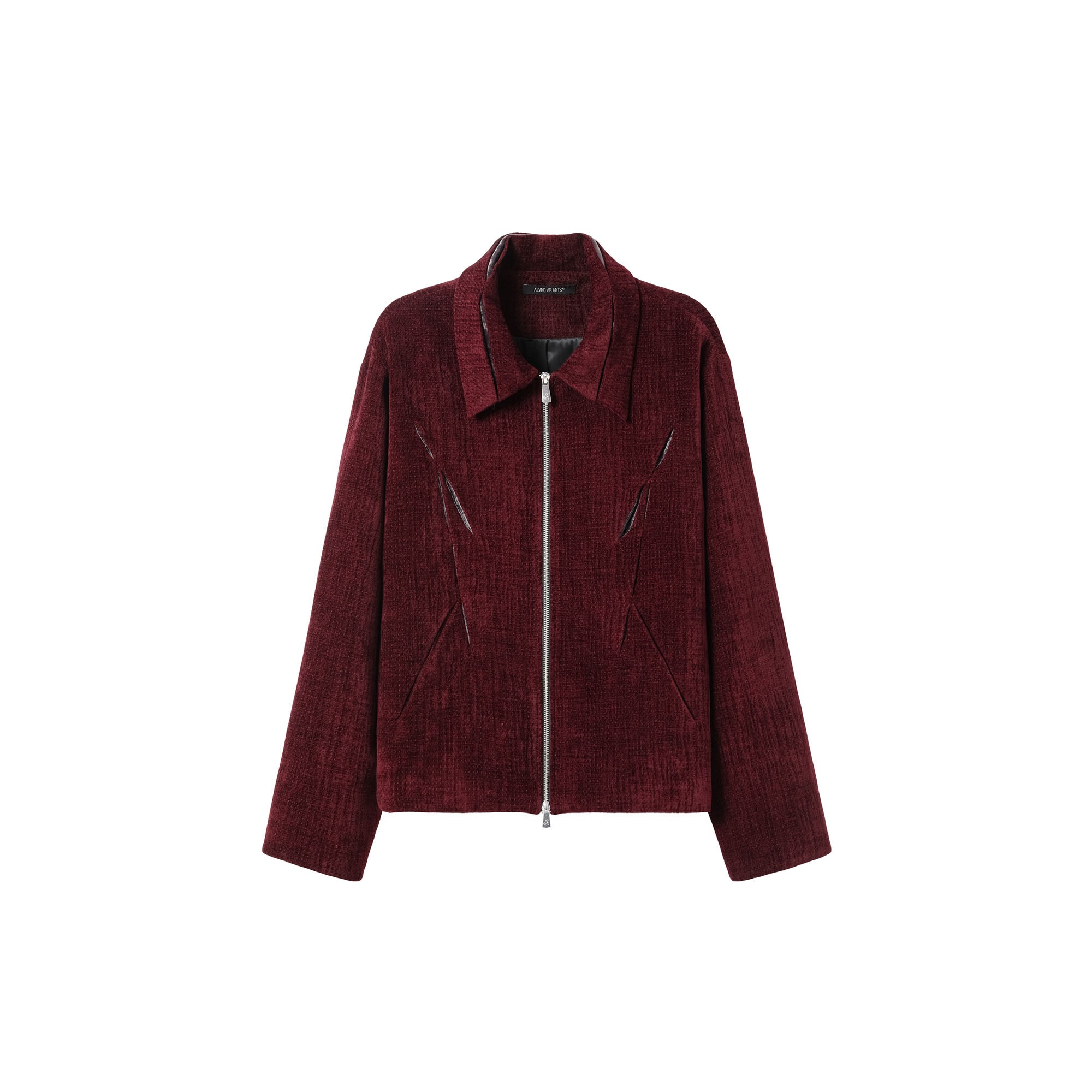 ALVNG AR ANTS Chenille Dual Zip Jacket
