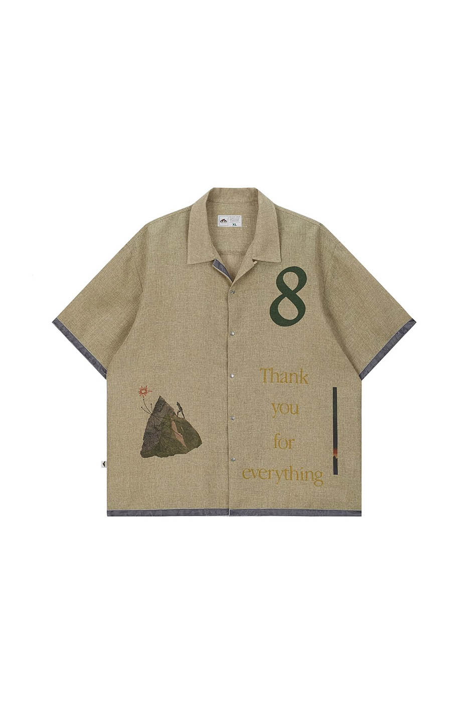 URBAN+FOREST No.8 Retro Climbing Half Shirt