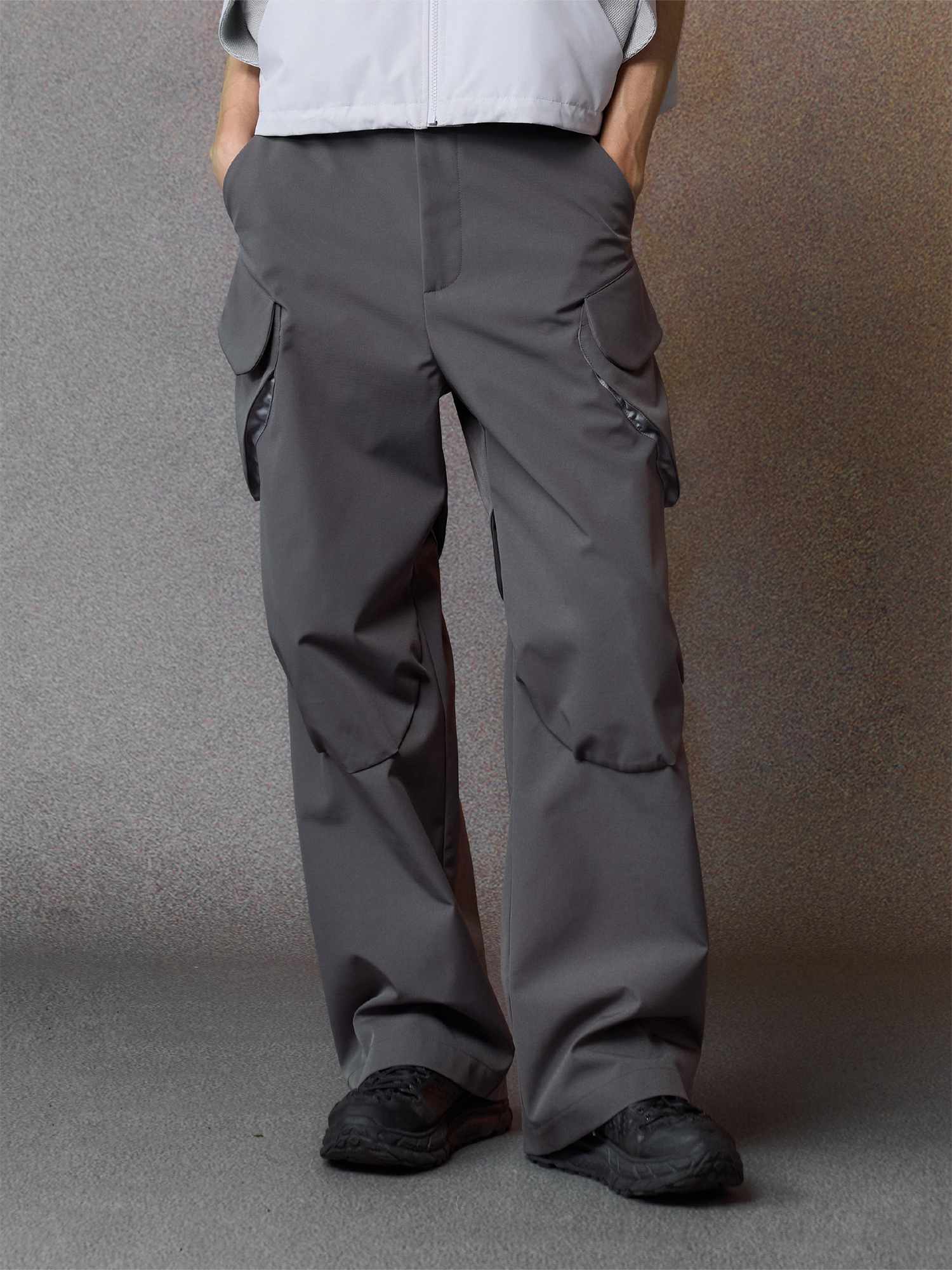 ALVNG AR ANTS Utility Waterproof Softshell Cargo Pants, premium urban and streetwear designers apparel on PROJECTISR.com, ALVNG AR ANTS