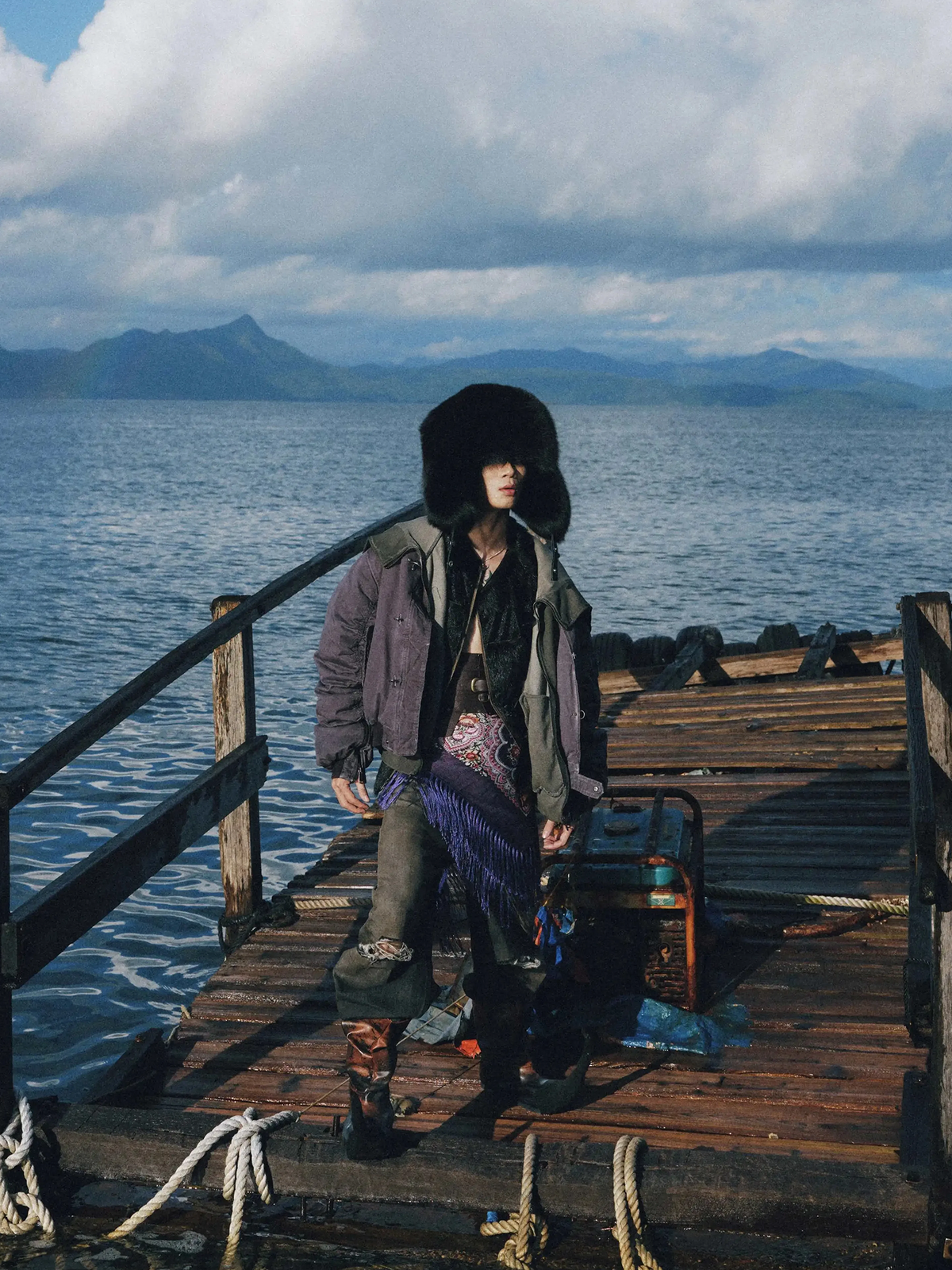 AVINMADE Lobster Clasp Bomber Jacket