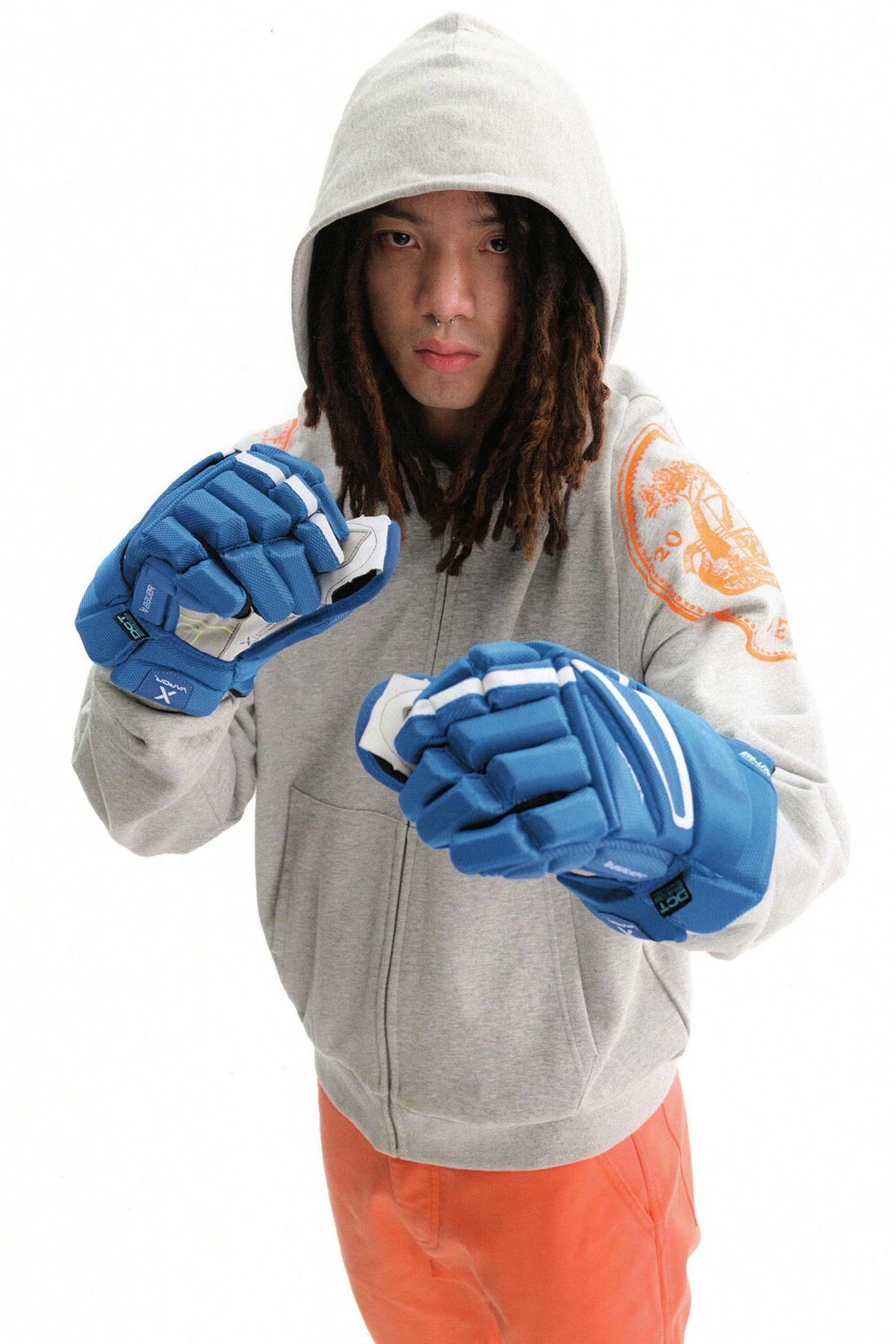 URBAN+FOREST Mythic Coin Graphic Double-Layer Hooded Jacket, premium urban and streetwear designers apparel on PROJECTISR.com, URBAN+FOREST