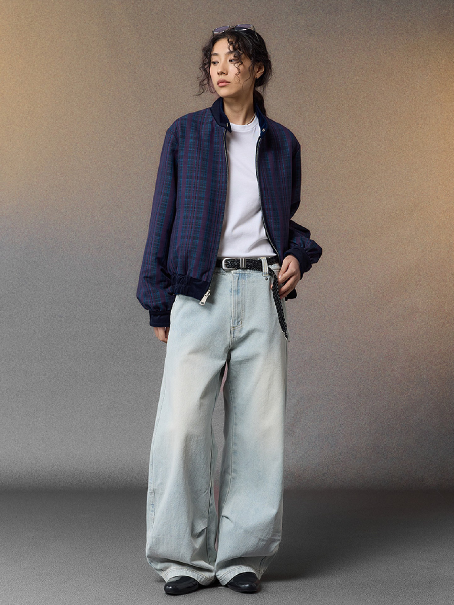 ALVNG AR ANTS Reversible Velvet  Plaid Jacket, premium urban and streetwear designers apparel on PROJECTISR.com, ALVNG AR ANTS