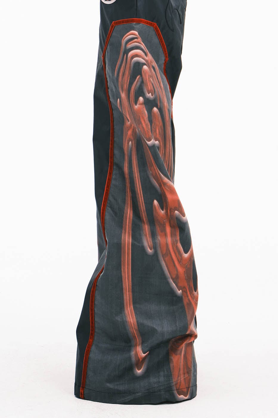 EMBRYO Totem Spliced Wide-Leg Pants, premium urban and streetwear designers apparel on PROJECTISR.com, EMBRYO