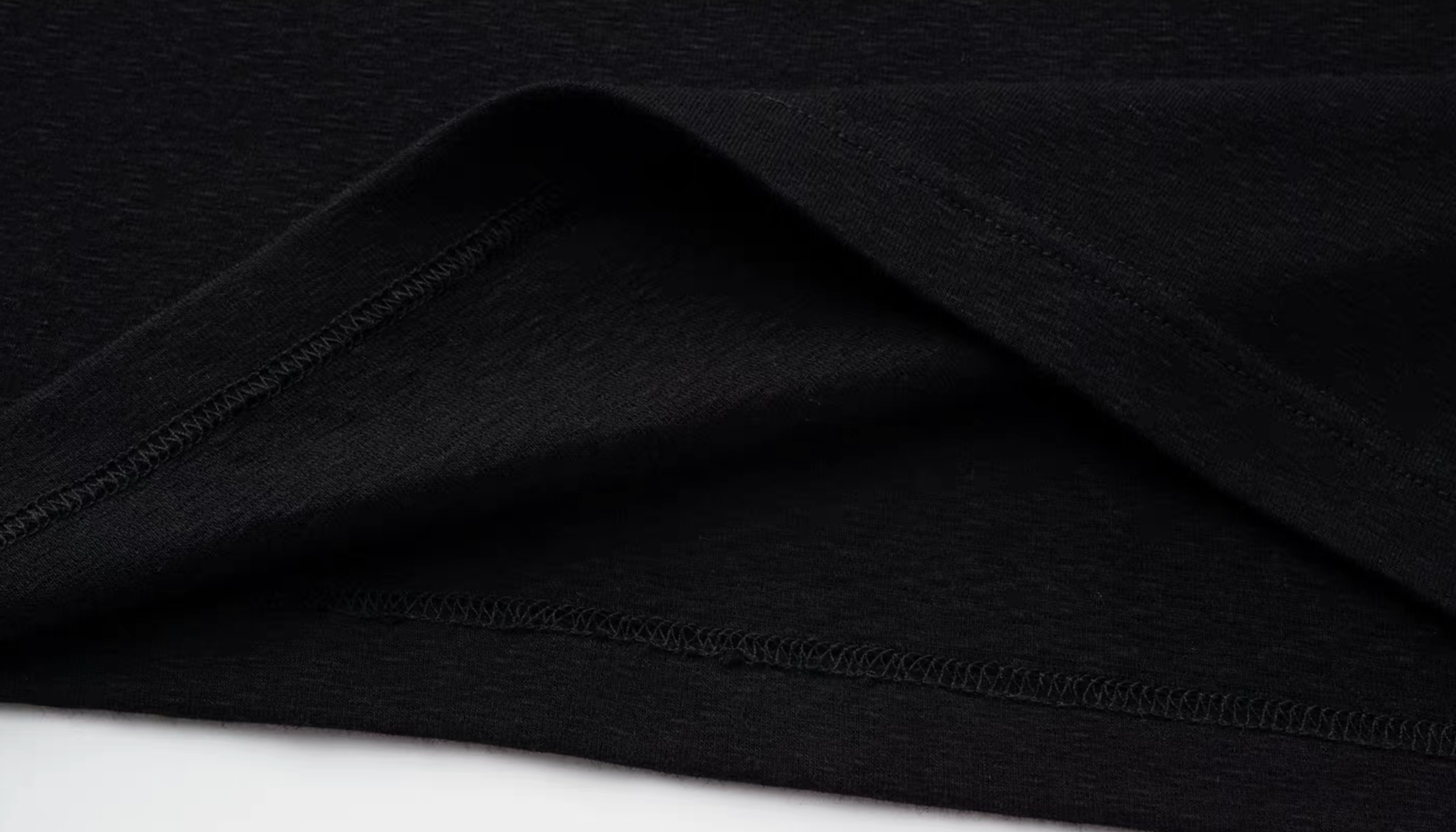 ALVNG AR ANTS Draped-Neck Long-Sleeve Tee, premium urban and streetwear designers apparel on PROJECTISR.com, ALVNG AR ANTS